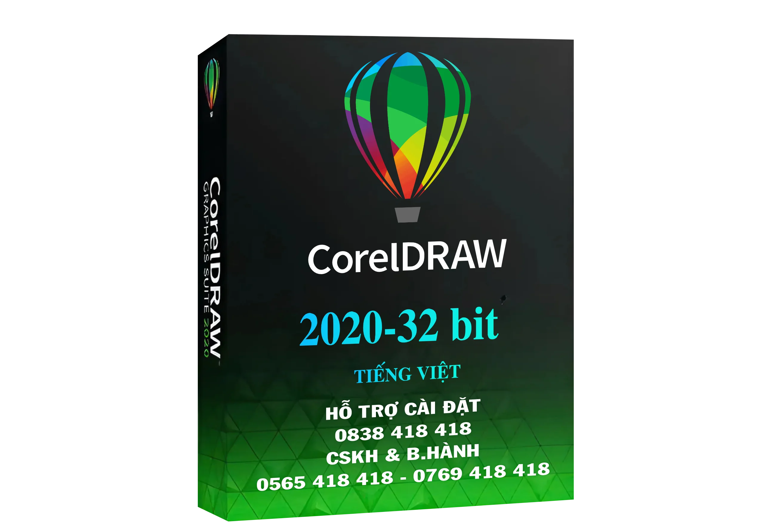 CorelDRAW 2020-32 bit Tiếng Việt