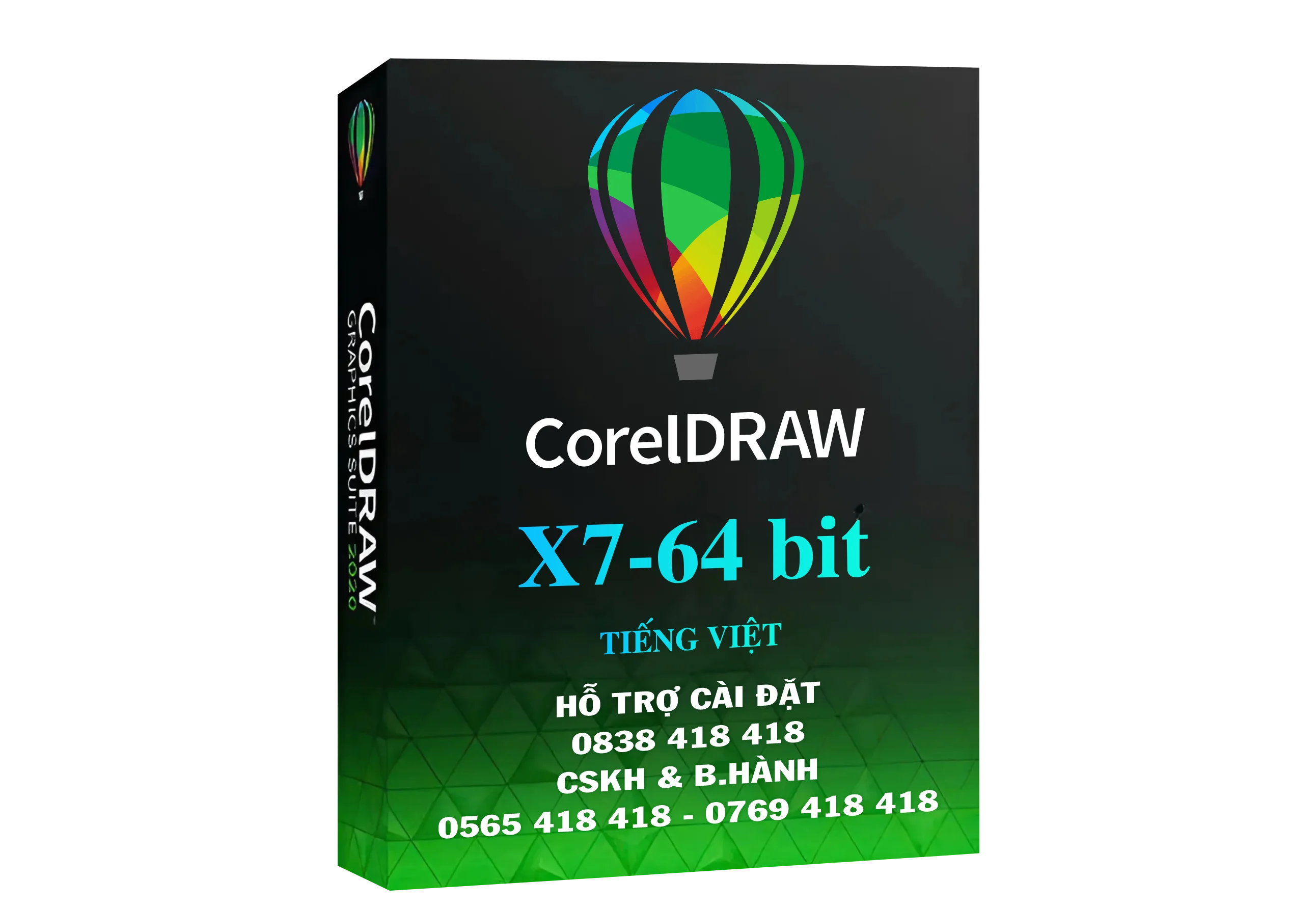CorelDRAW X7-64 bit Tiếng Việt