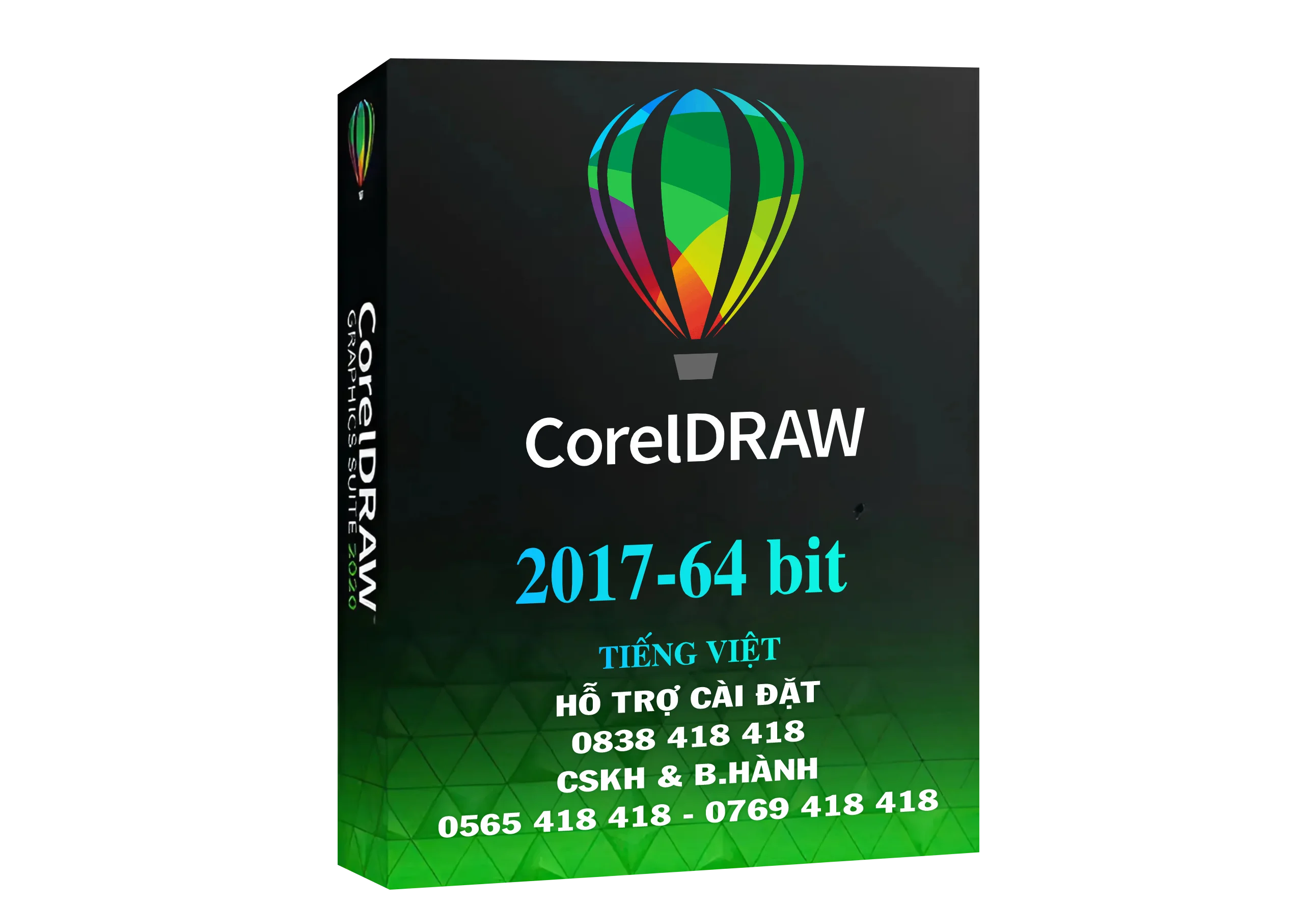 CorelDRAW 2017-64 bit Tiếng Việt