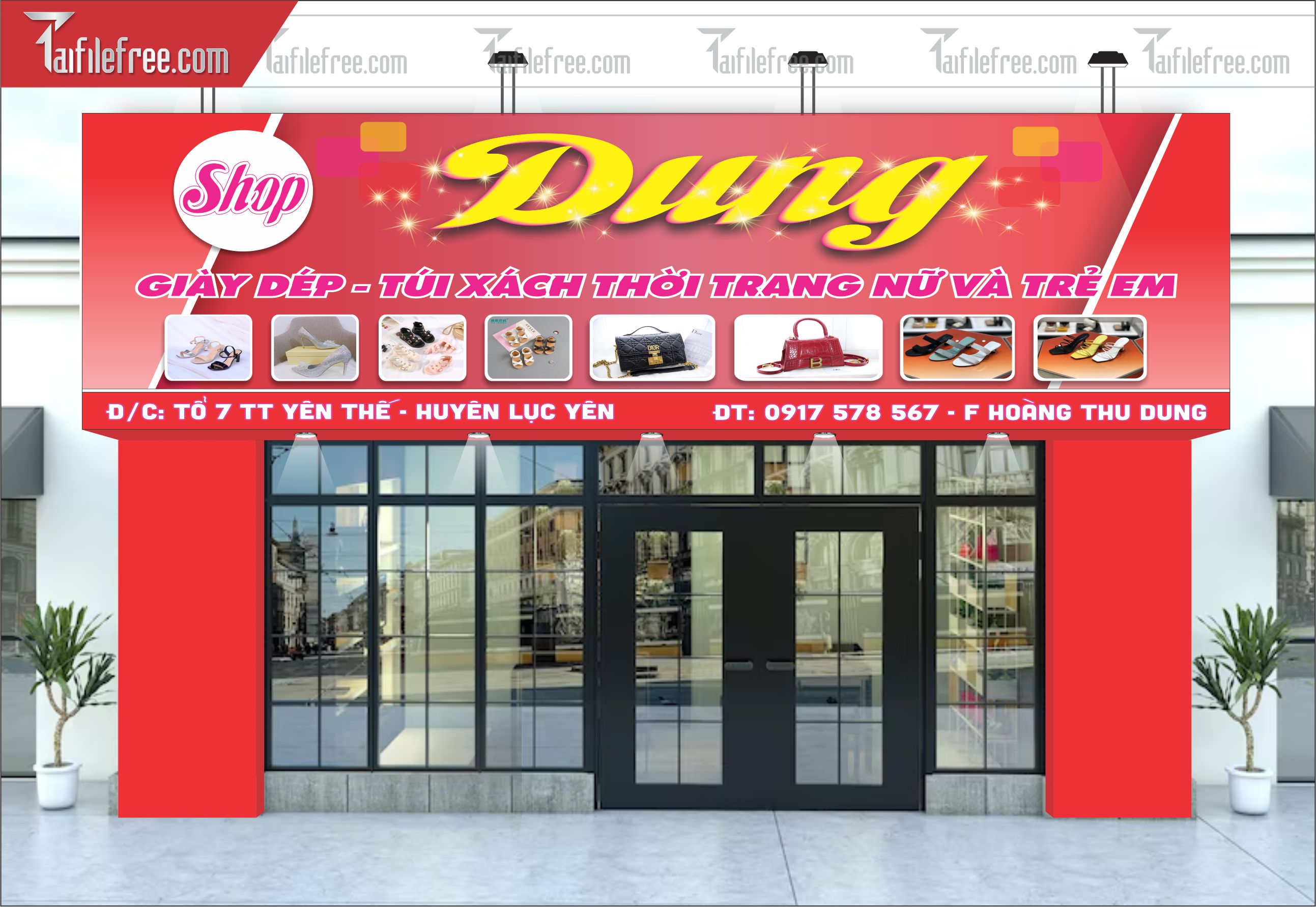 Biển Quảng Cáo, Bảng Hiệu Shop Thời Trang_BH362