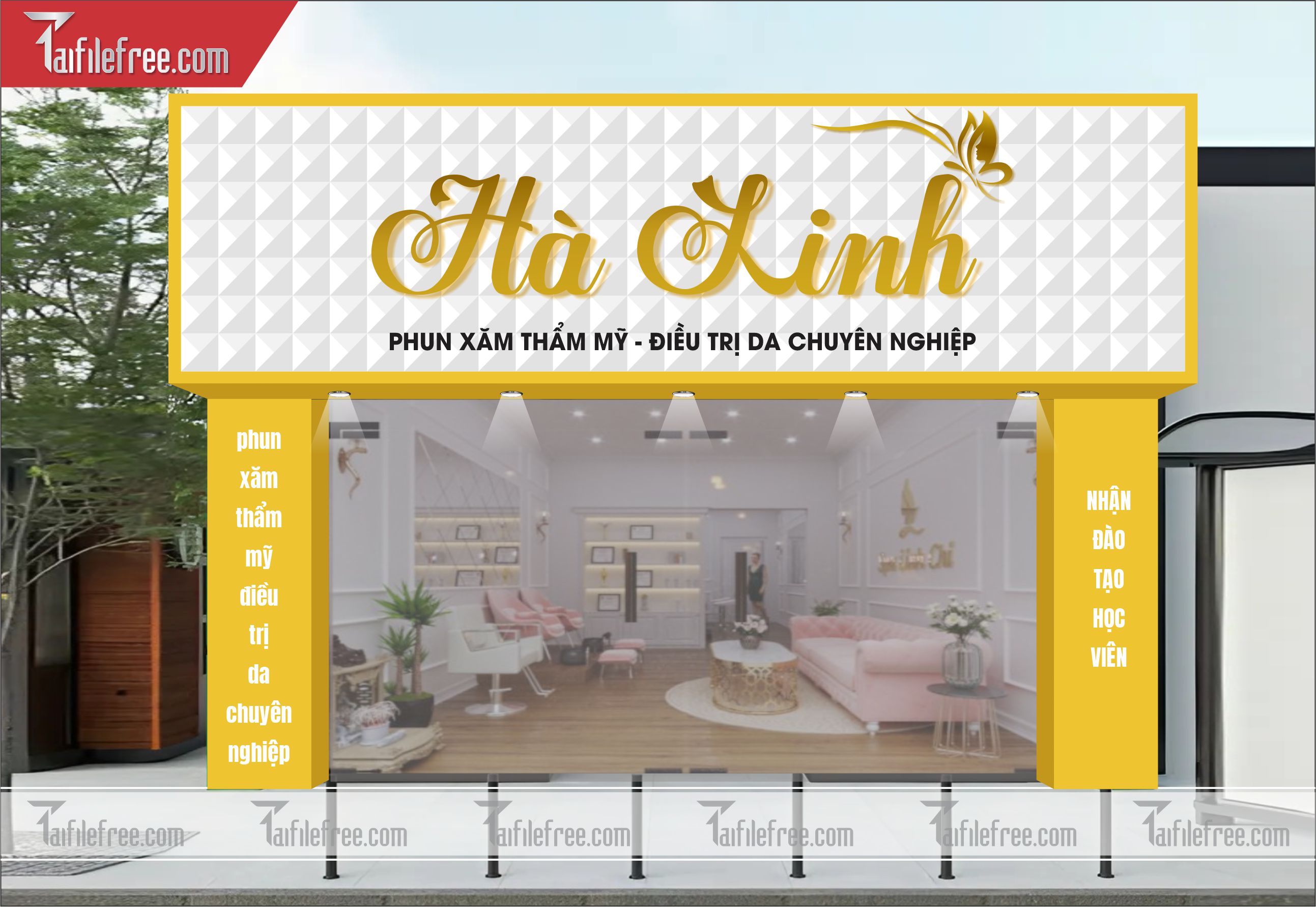 Biển Quảng Cáo, Bảng Hiệu Spa_BH374