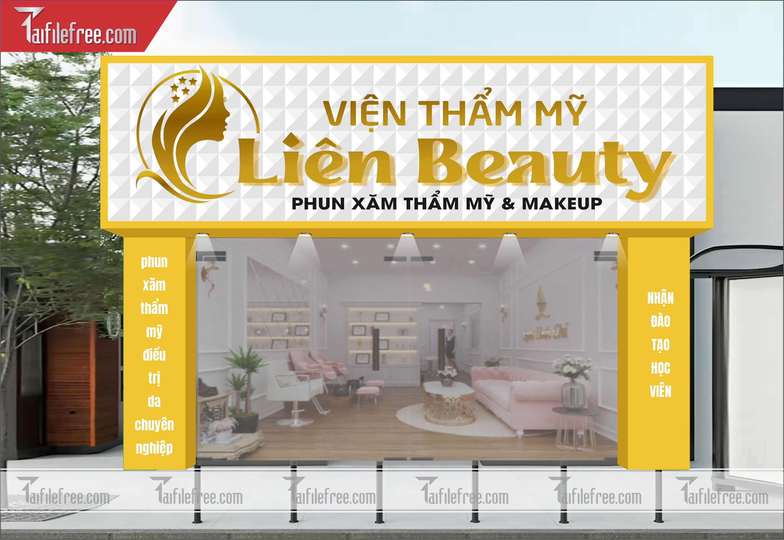 Biển Quảng Cáo, Bảng Hiệu Spa_BH375