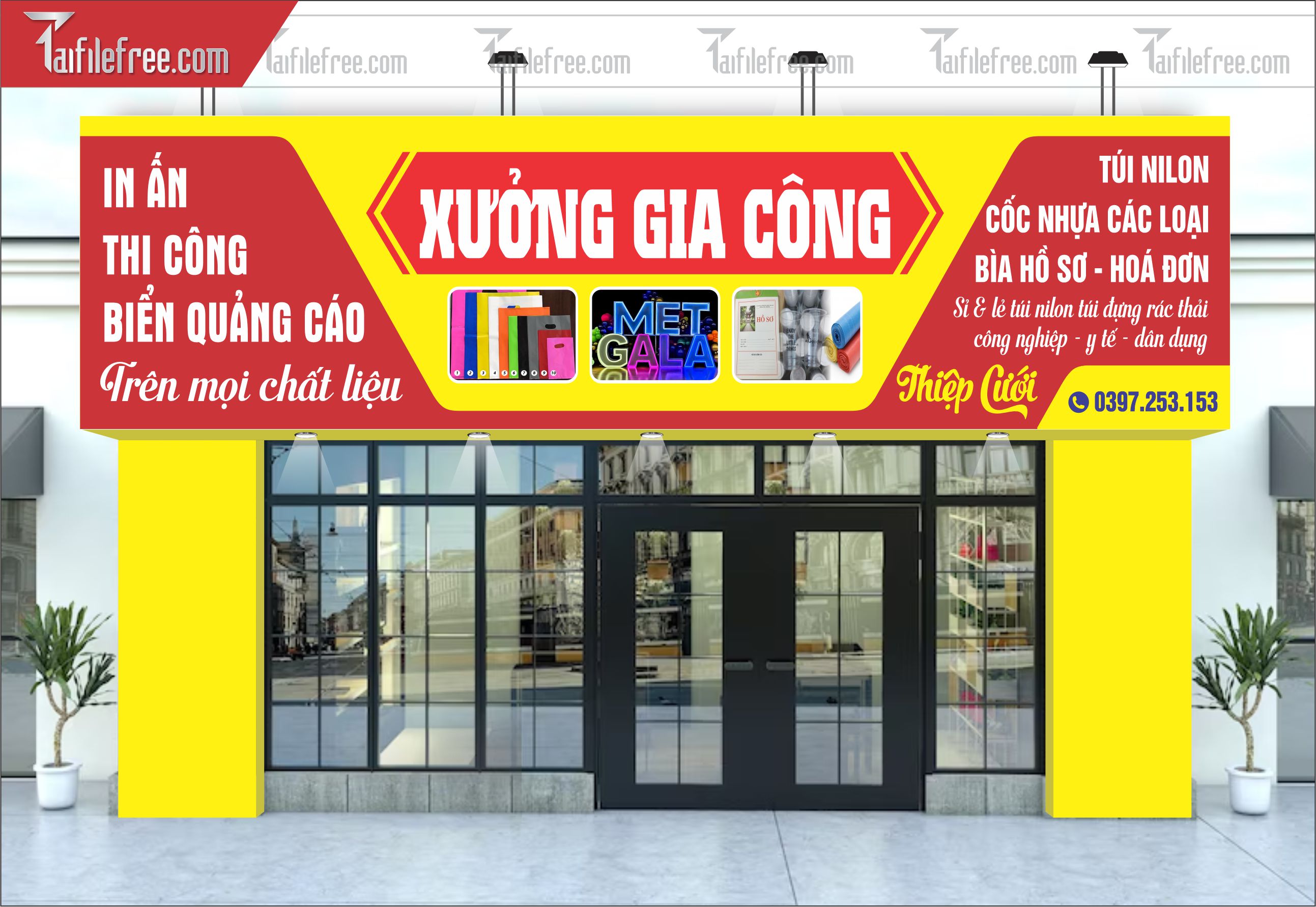 Biển Quảng Cáo, Bảng Hiệu Xưởng Gia Công Bảng Quảng Cáo_BH398