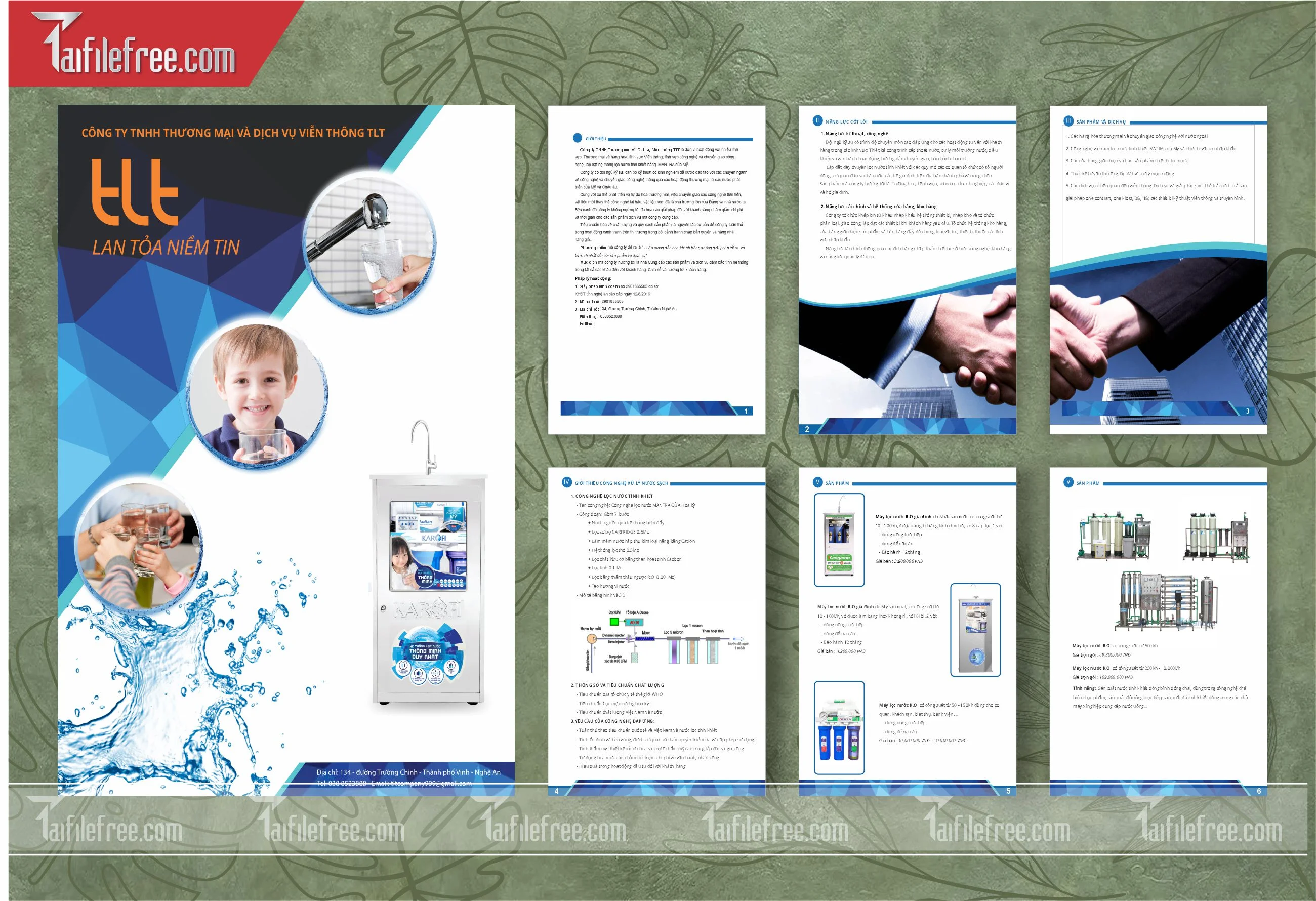 Mẫu Catalogue Đẹp File Vector CB01