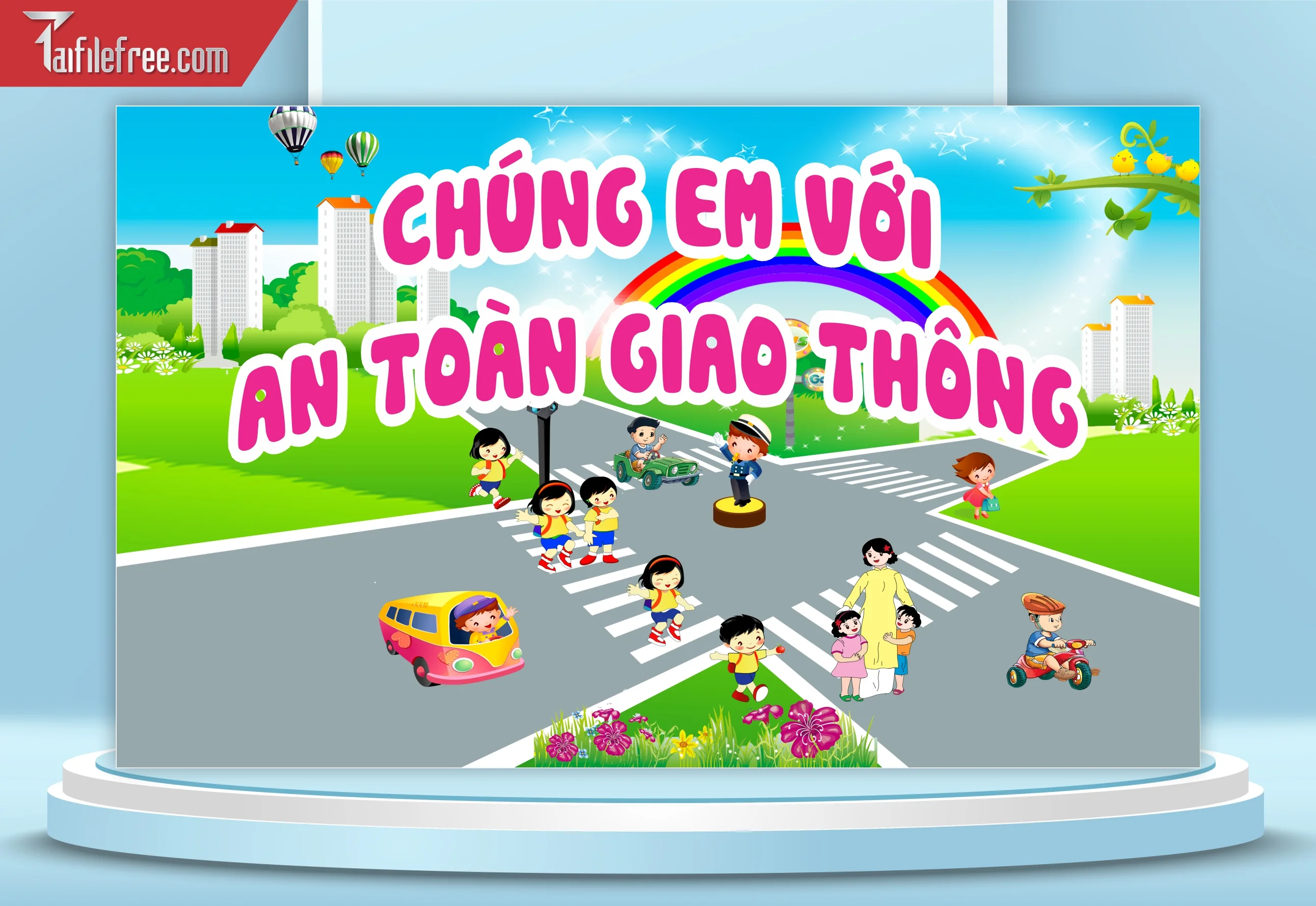 Phông Tuyên Truyền An Toàn Giao Thông CGT15