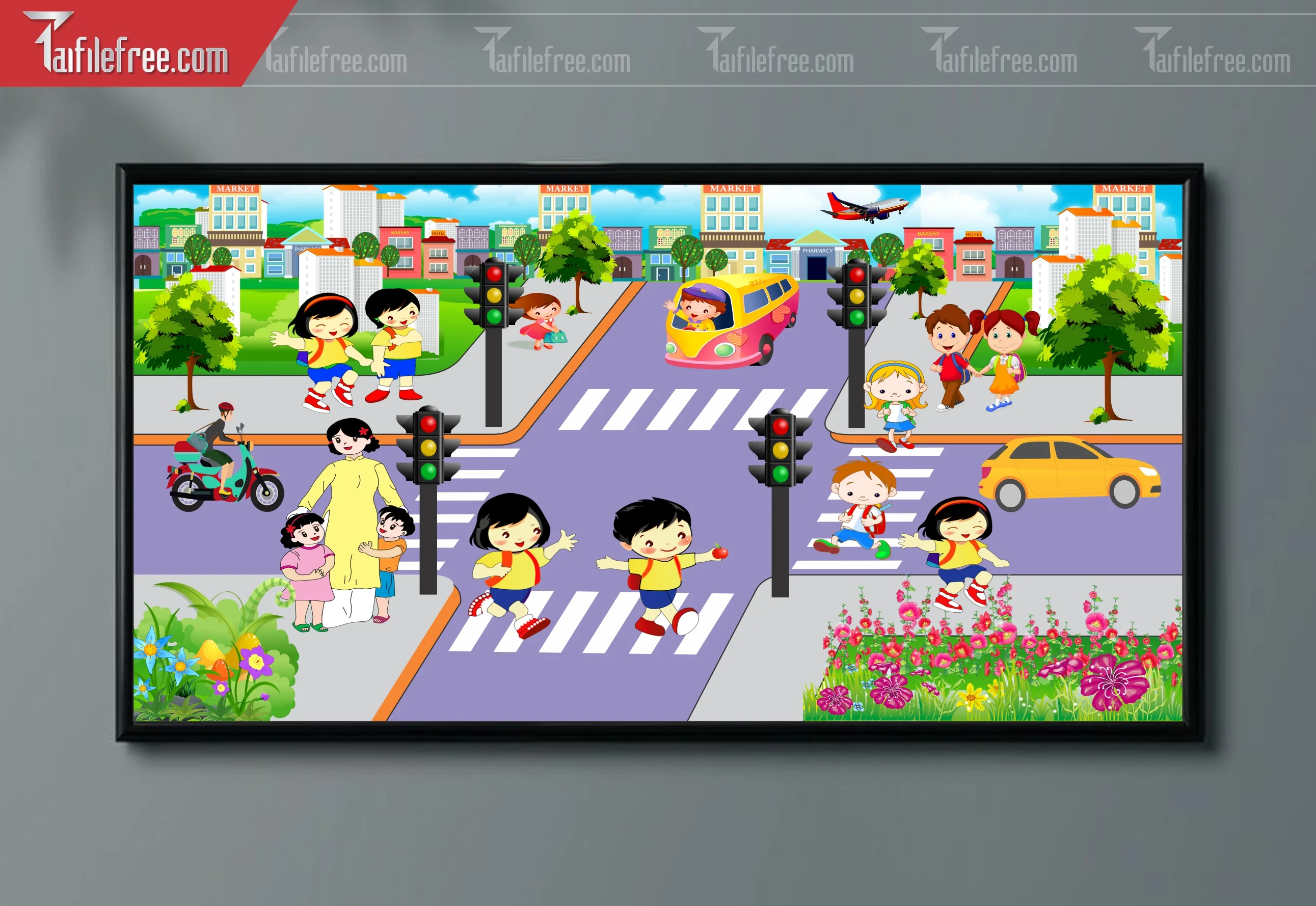 Banner Tuyên Truyền An Toàn Giao Thông CGT19