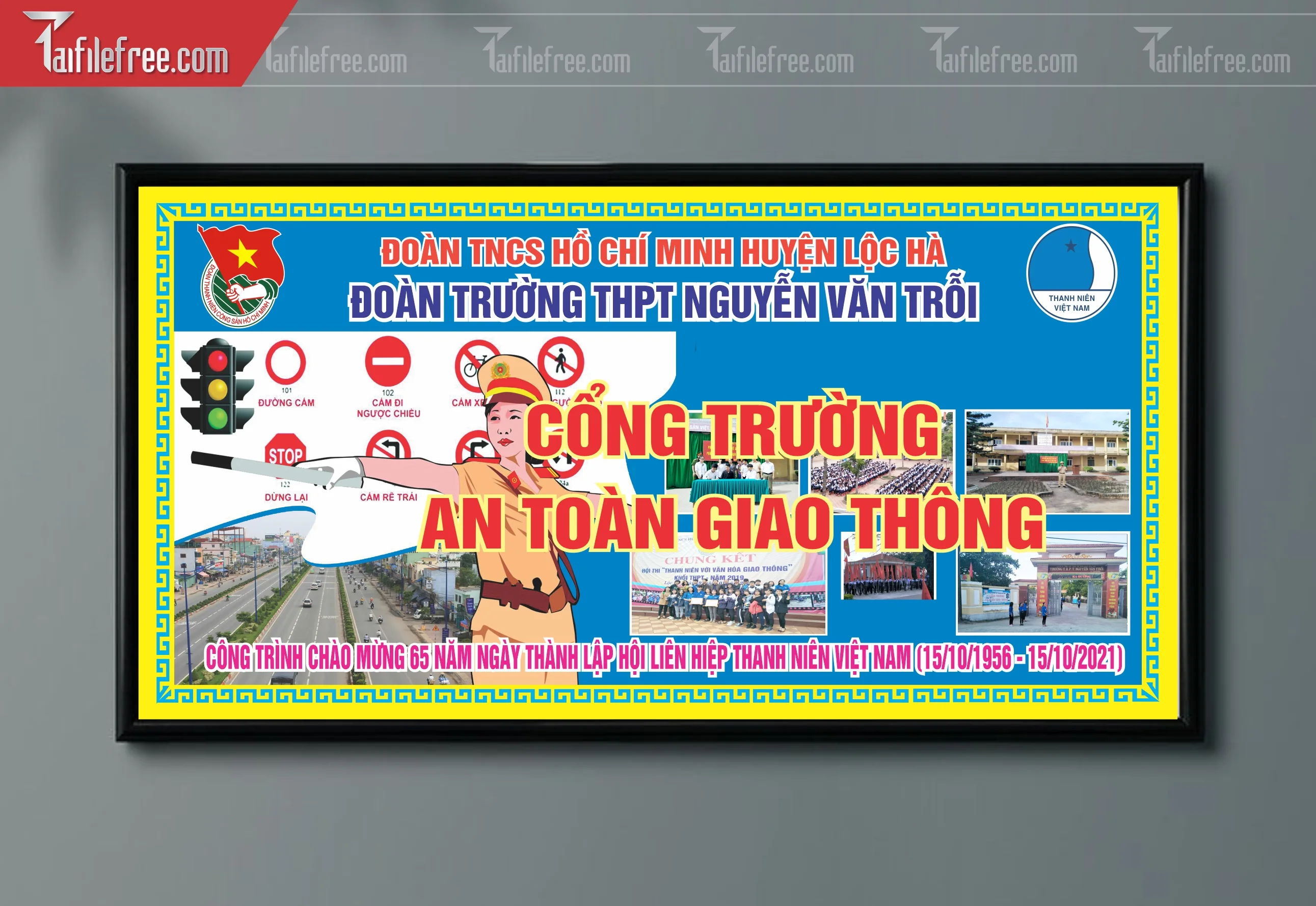 Banner Tuyên Truyền An Toàn Giao Thông CGT22
