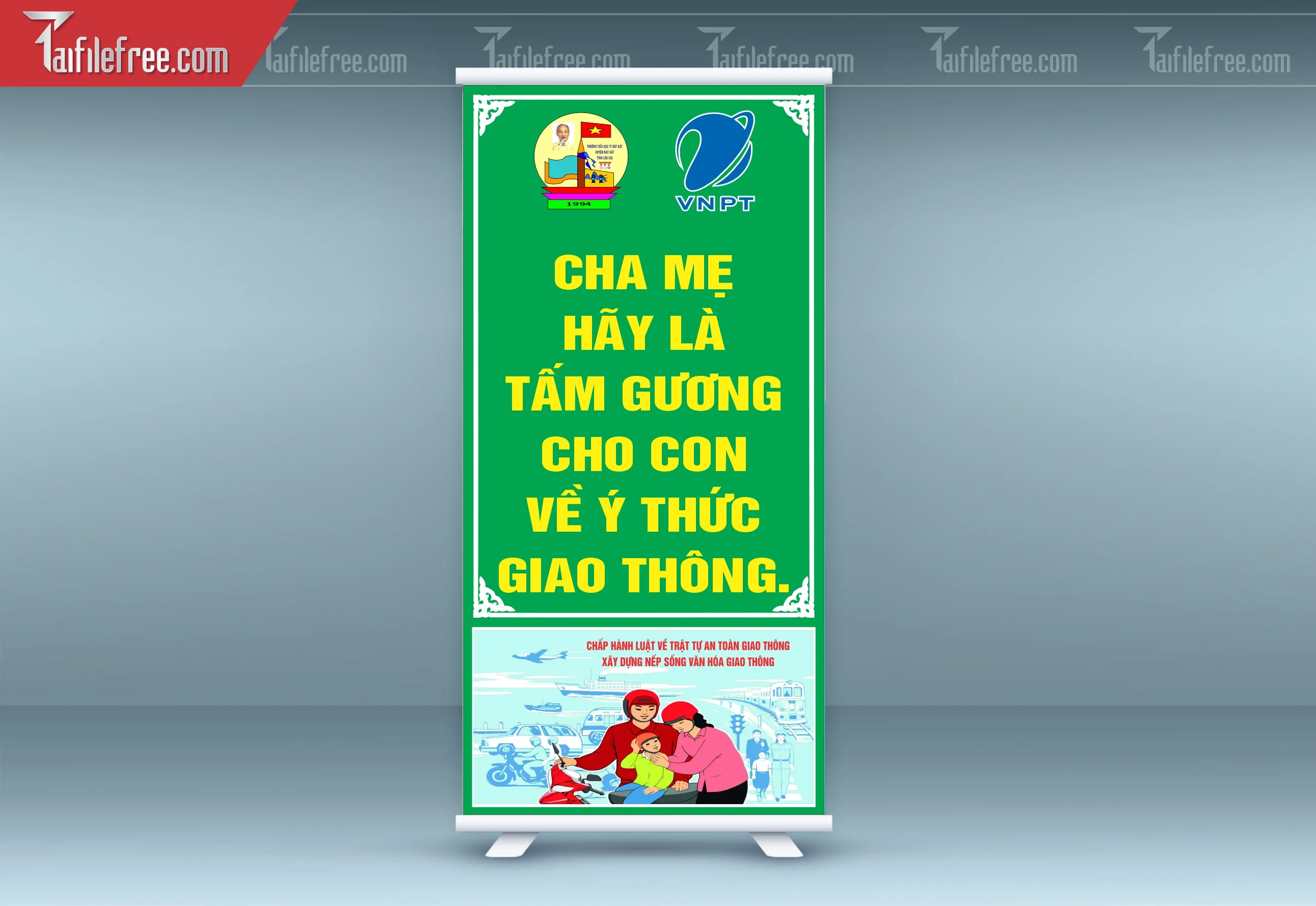 Standee Tuyên Truyền An Toàn Giao Thông CGT28