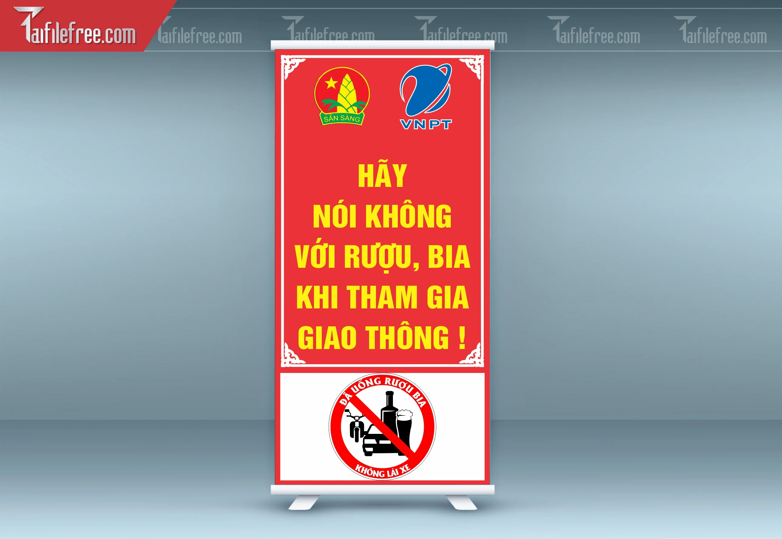 Standee Tuyên Truyền An Toàn Giao Thông CGT32