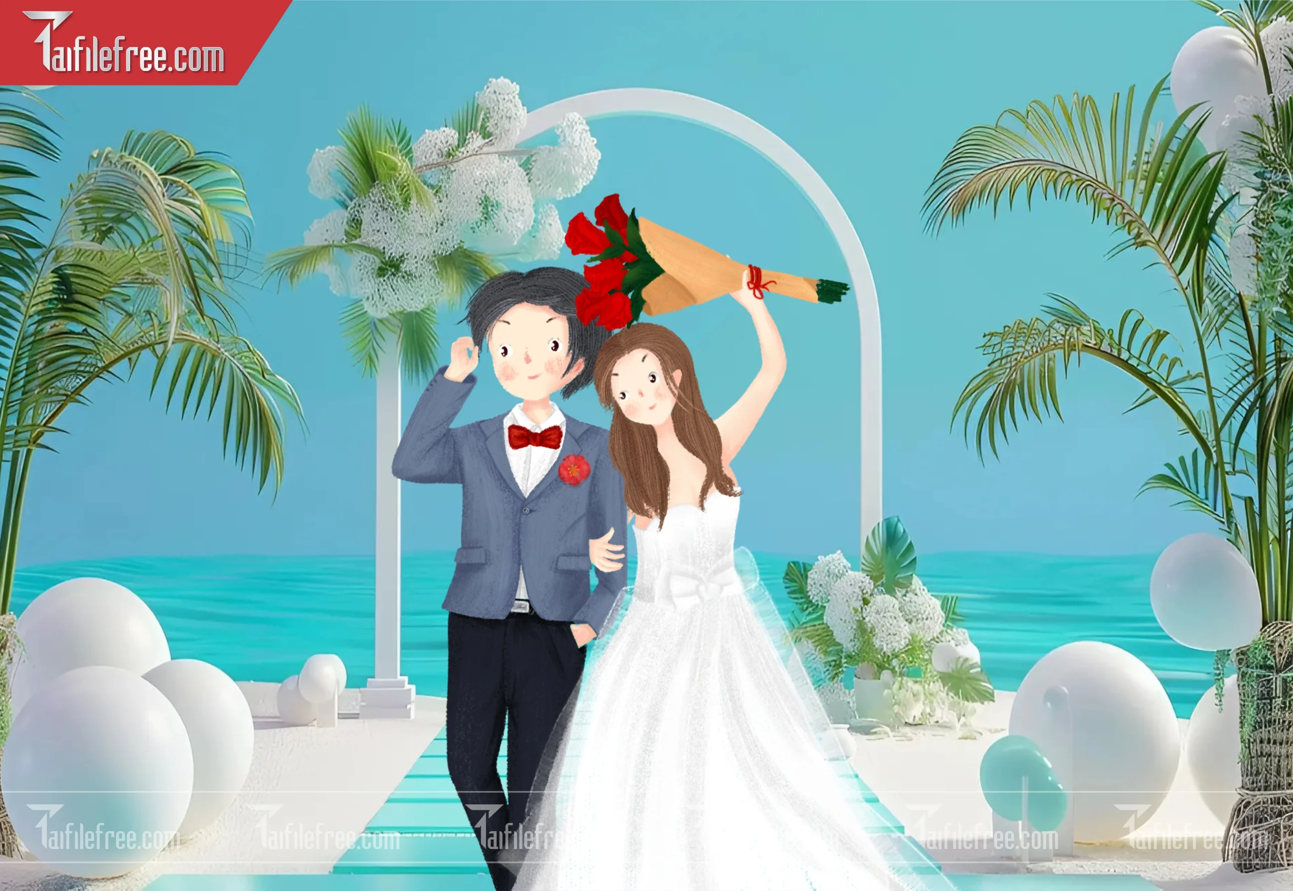 Chipi Đám Cưới Dễ Thương_CP04