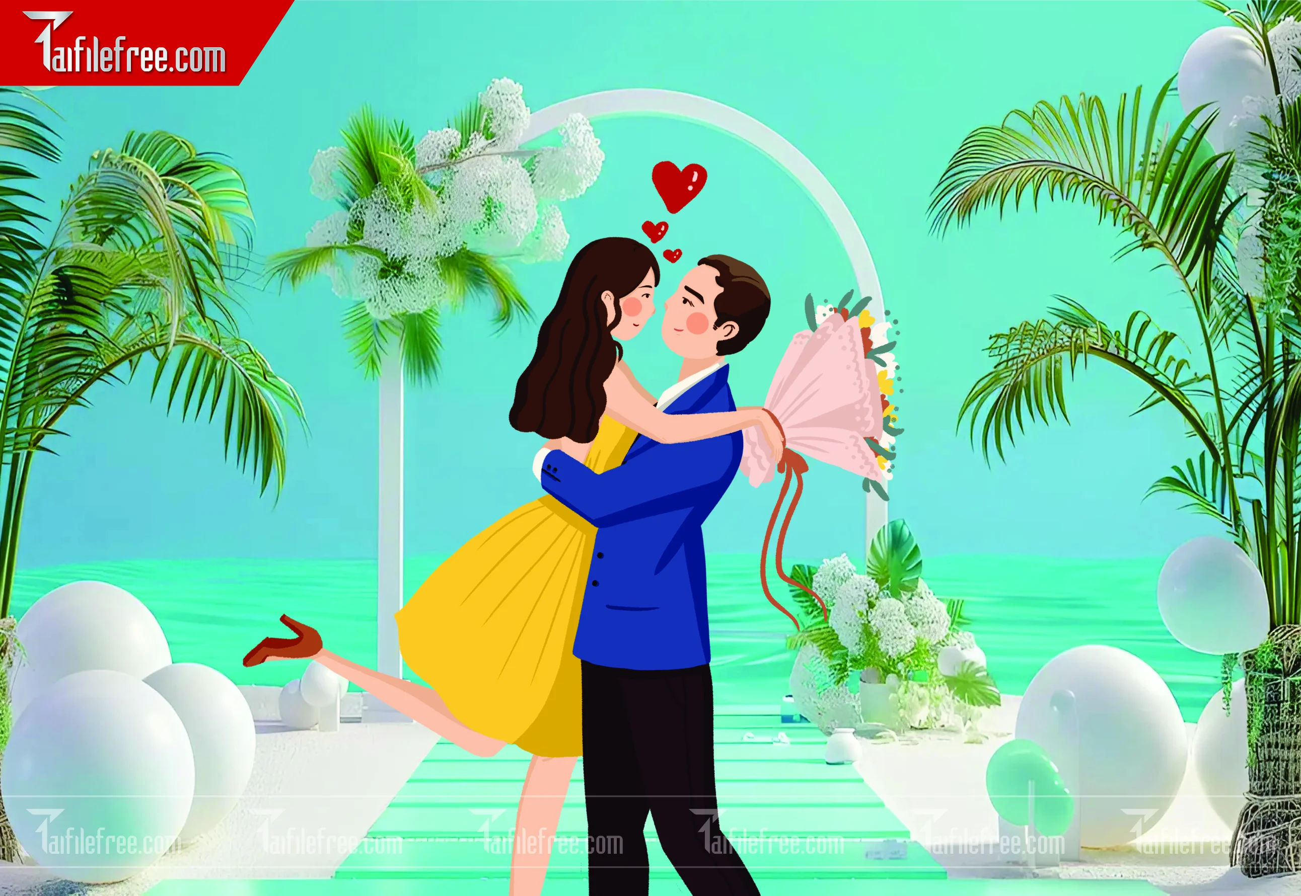 Chipi Đám Cưới Dễ Thương_CP07