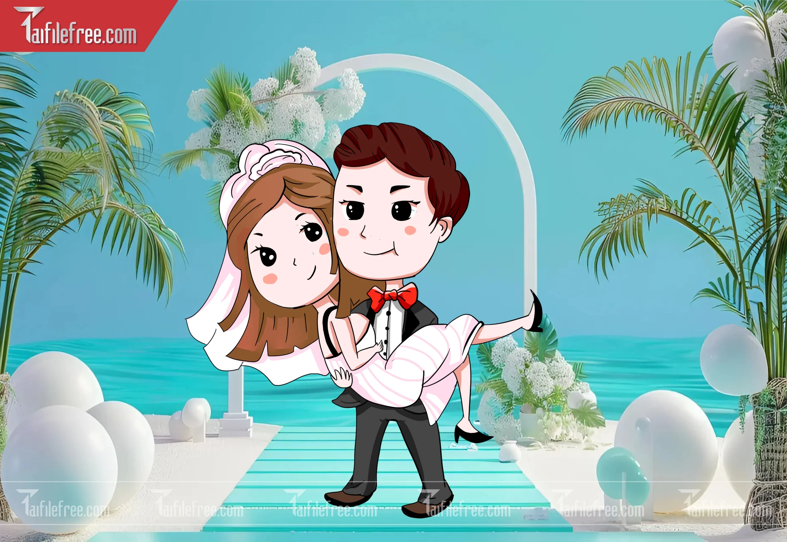 Chipi Đám Cưới Dễ Thương_CP09
