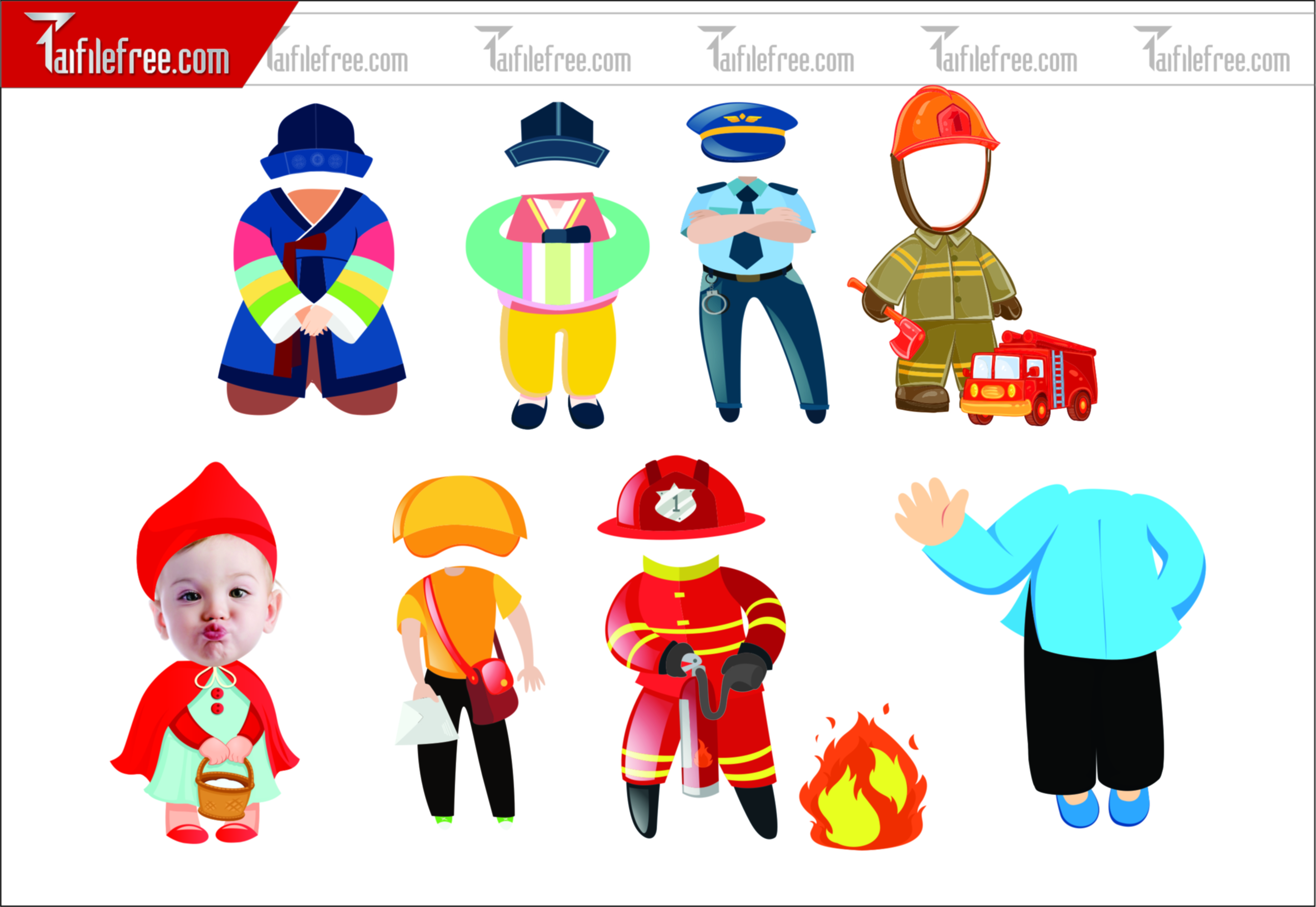 .Thiết Kế Chibi Đáng Yêu Trang Trí Sinh Nhật Cho Bé_CP12