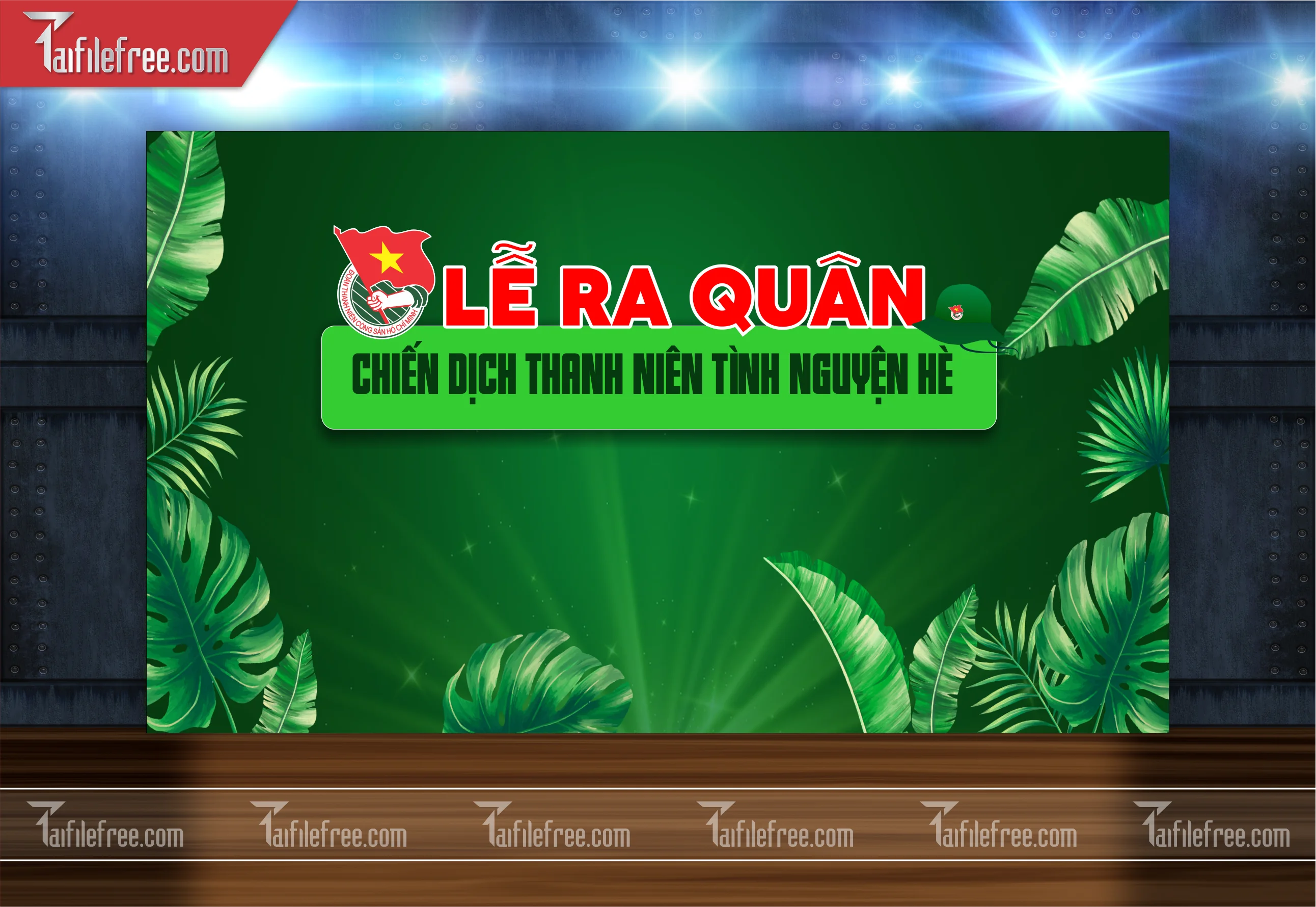 Mẫu Poster, Banner, Standee Ngày Thành lập Đoàn TNCSHCM 26/3_DTN55