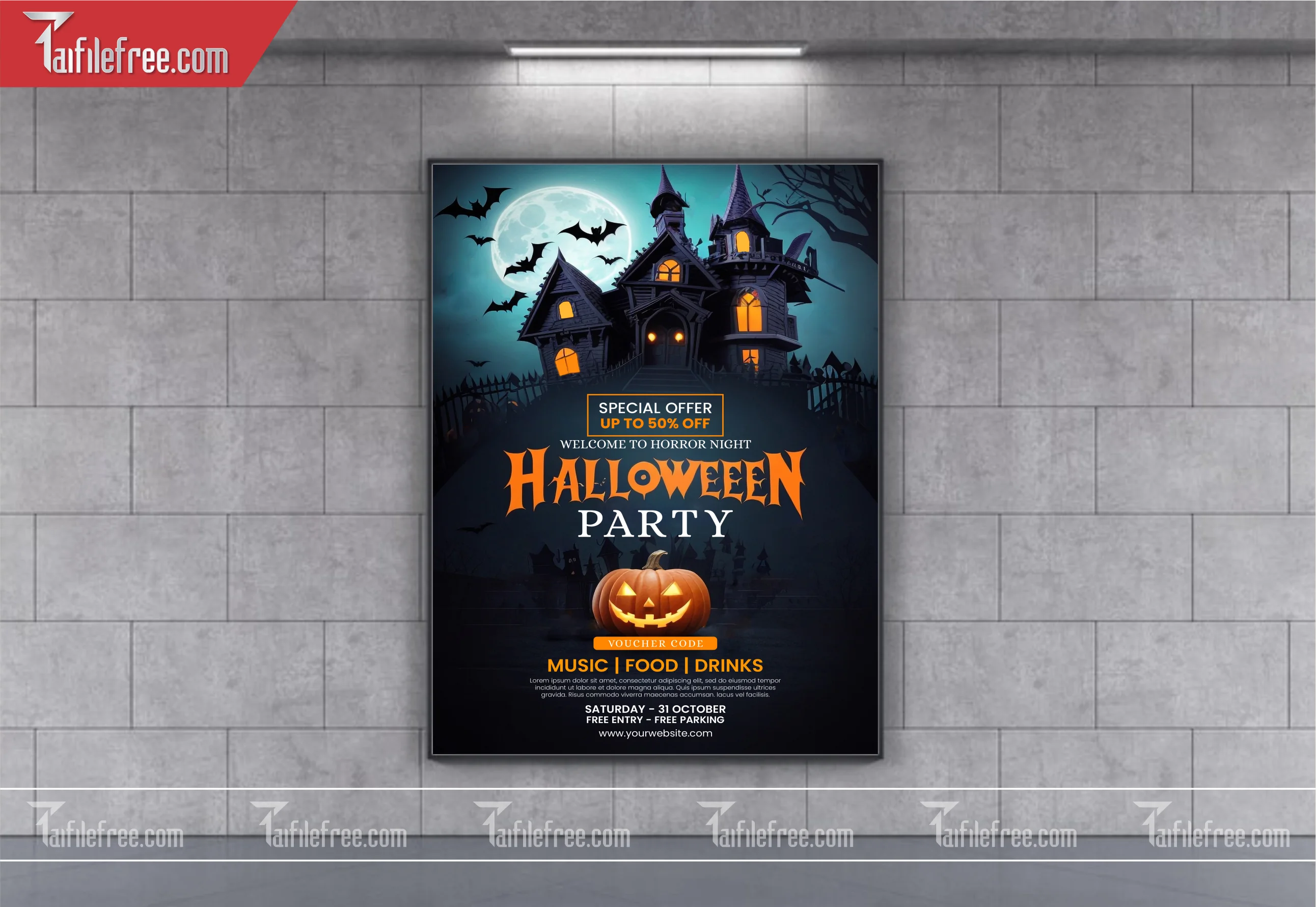 Banner Halloween đẹp, ấn tượng_HLW08