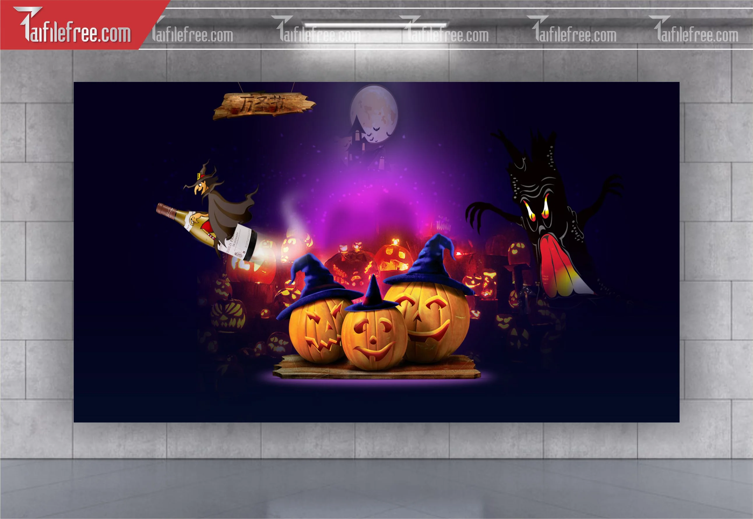 Banner Halloween đẹp, ấn tượng_HLW21
