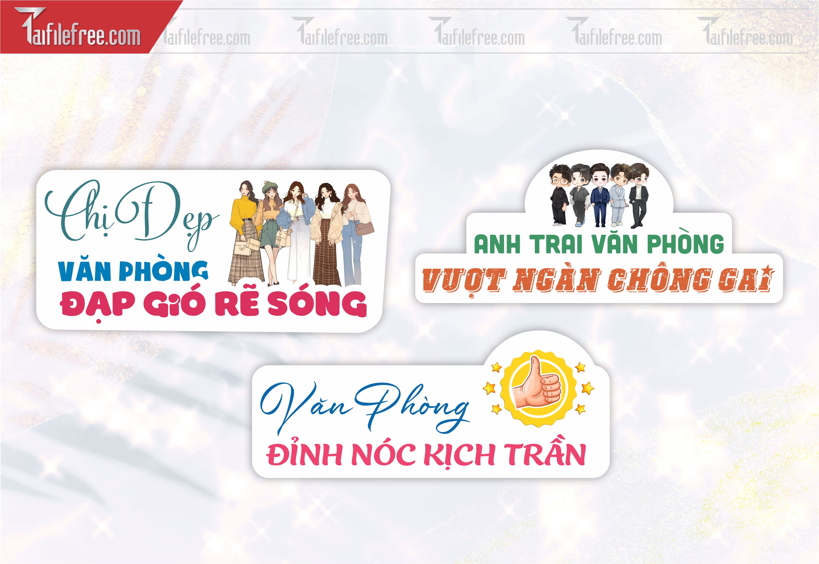 Mẫu Hashtag Văn Phòng_HTT40