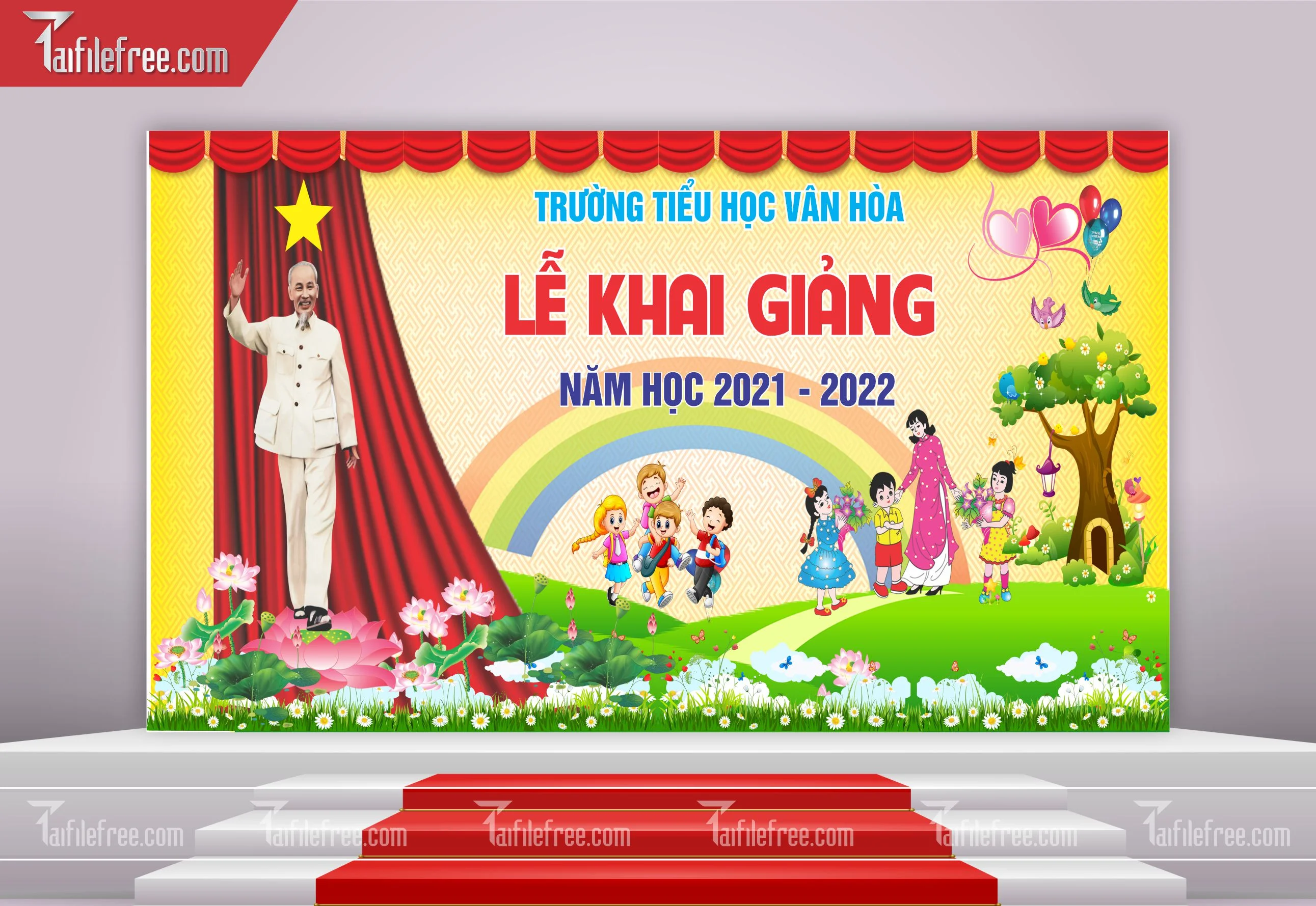 Maket Lễ Khai Giảng Năm Học_LG03