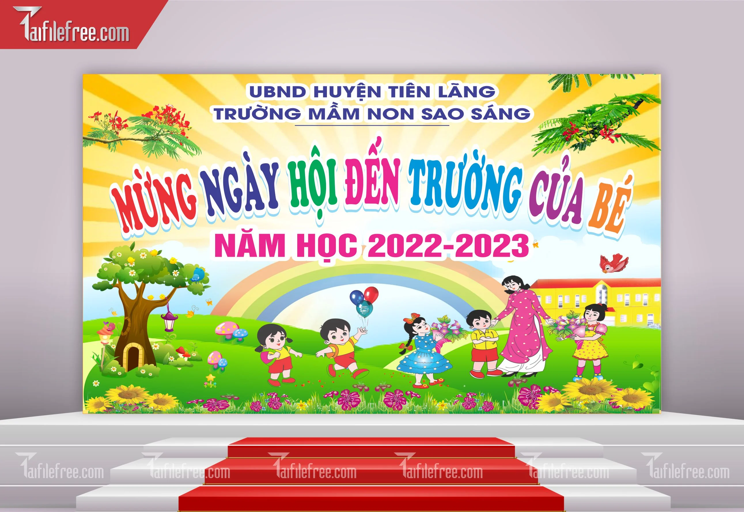 Maket Lễ Khai Giảng Năm Học_LG08