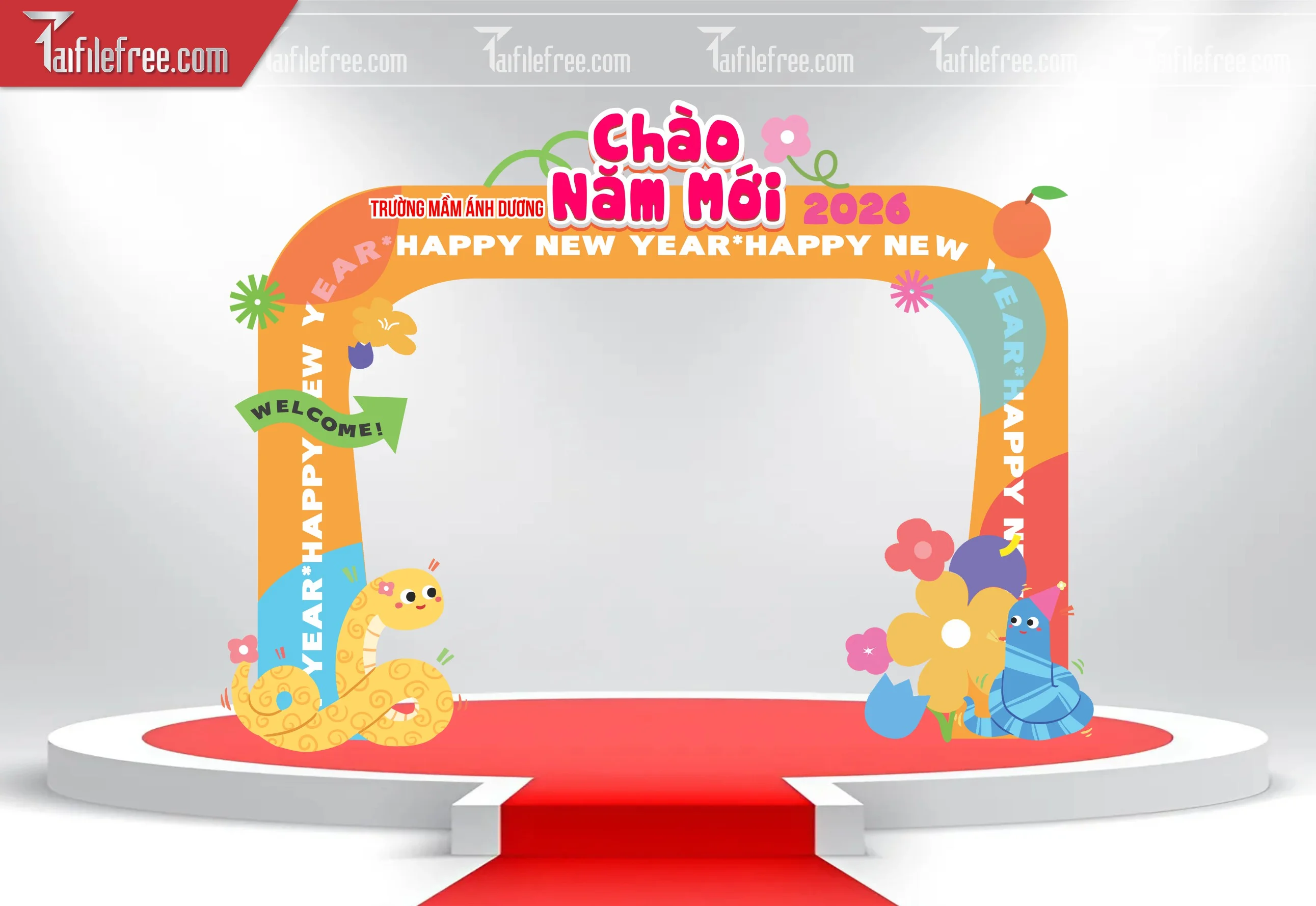 Maket, Background Lễ Khai Giảng Năm Học_LG69