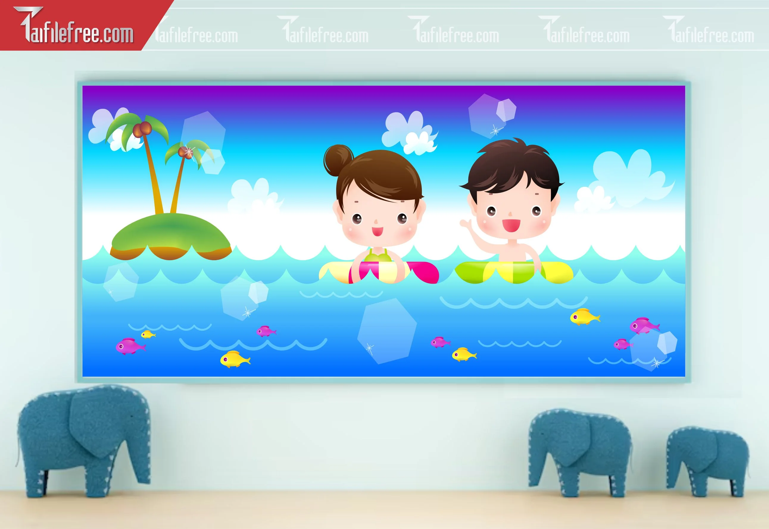 Hình Ảnh Dễ Thương Trang Trí Mầm Non_MN92