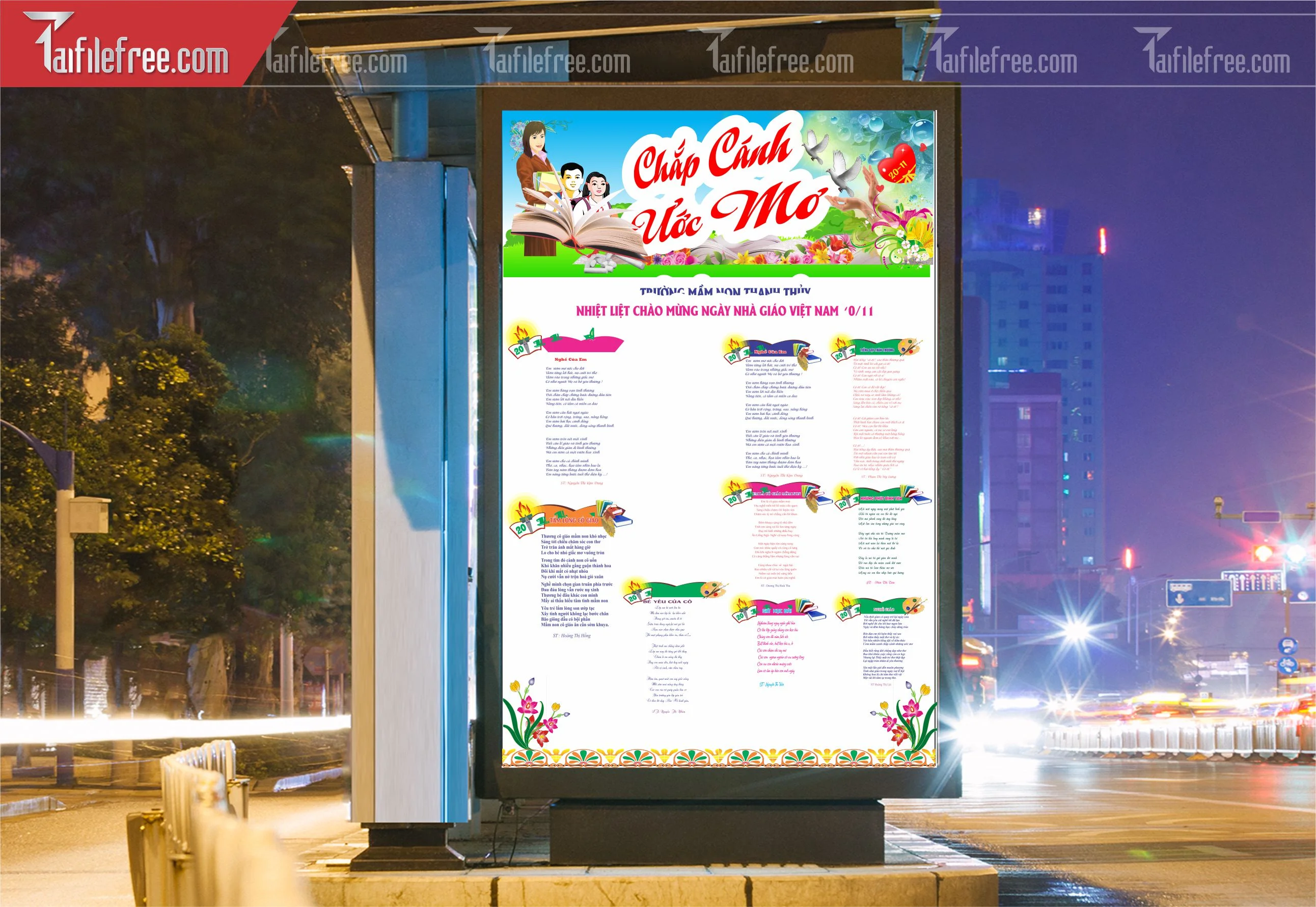 POSTER Chào Mừng Ngày Nhà Giáo Việt Nam 20-11_NNG07