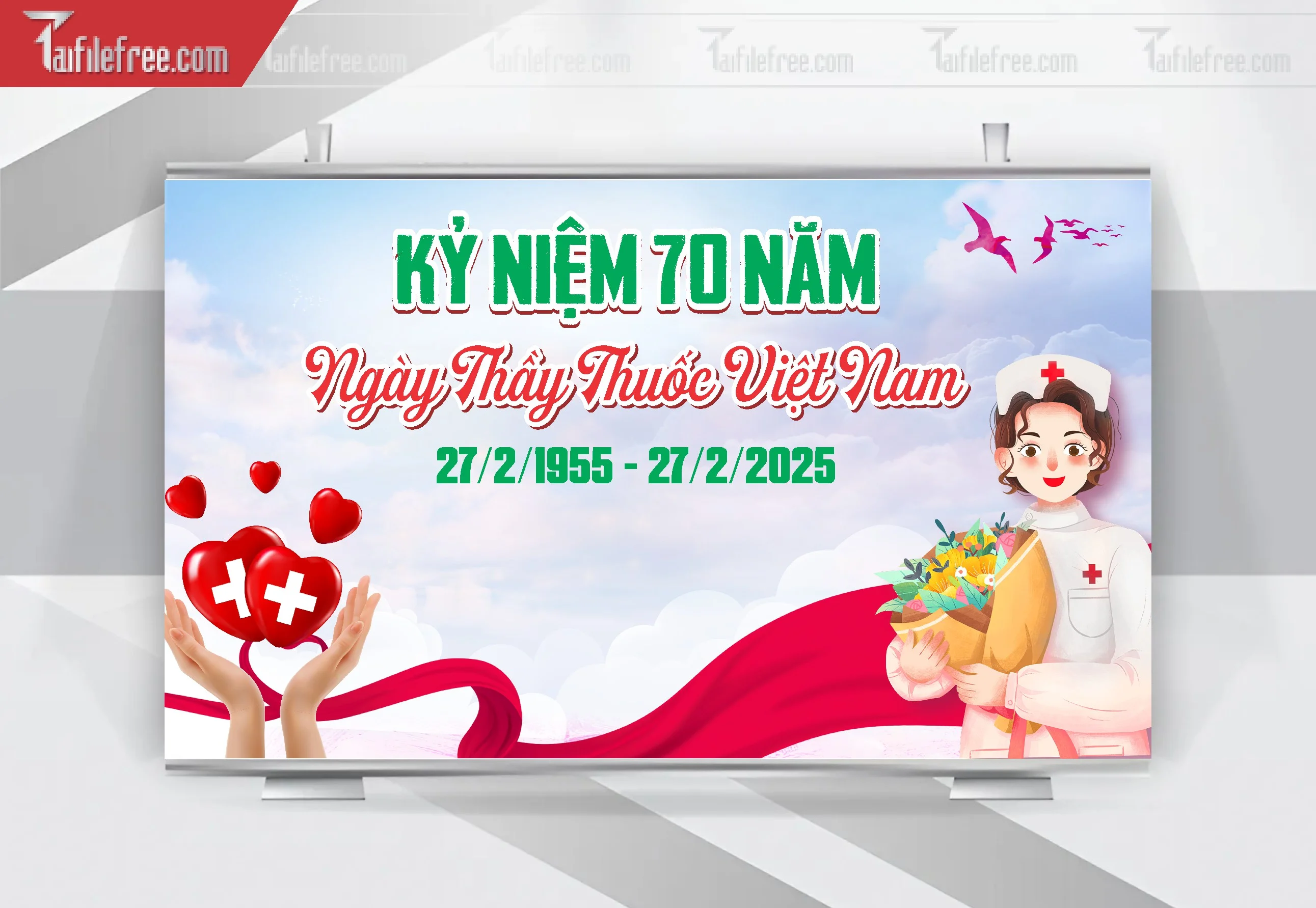 Background Phông Nền Chúc Mừng Ngày Thầy Thuốc Việt Nam_NTT43