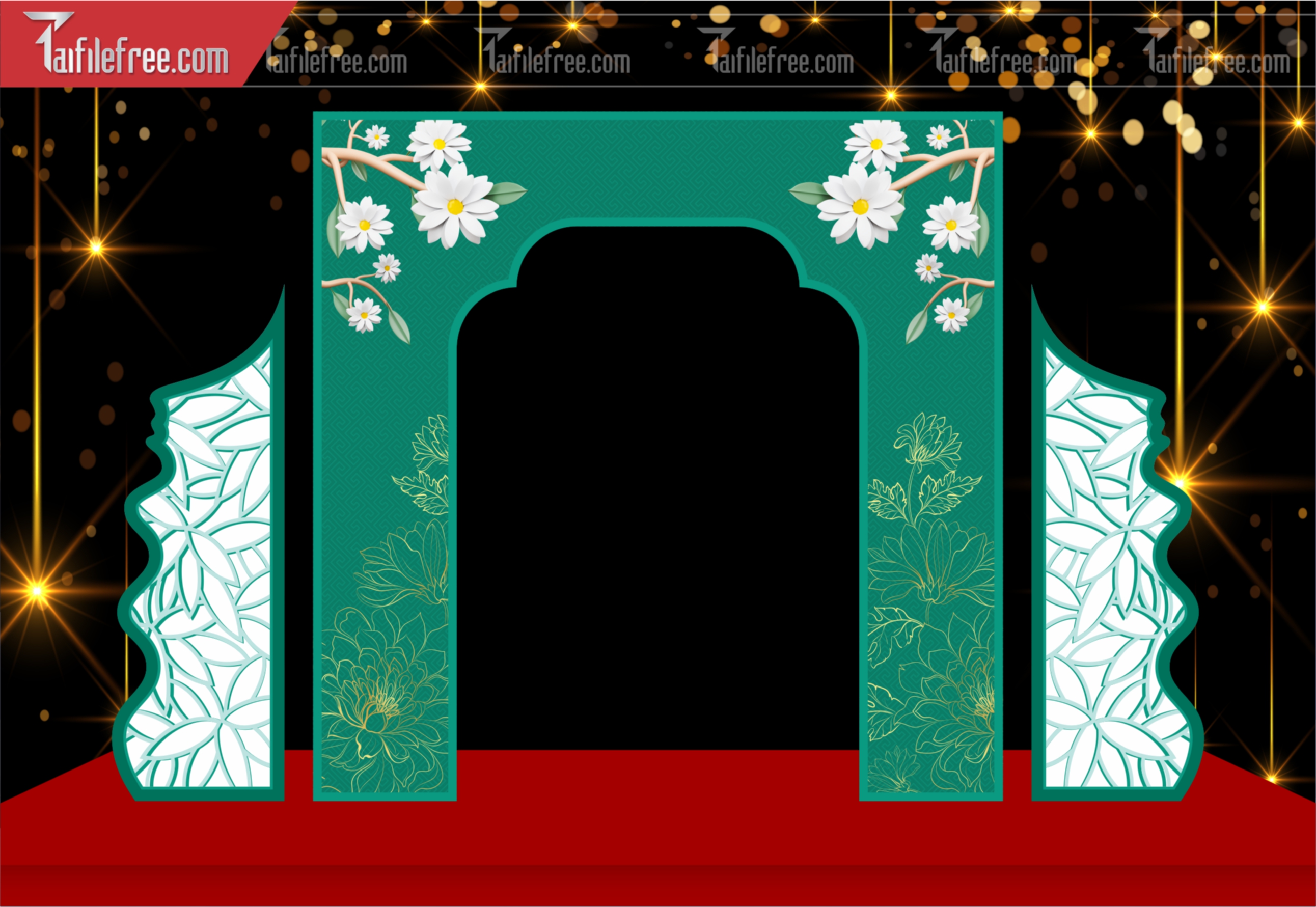 Mẫu Trang Trí Backdrop Đám Cưới Đẹp PDC158