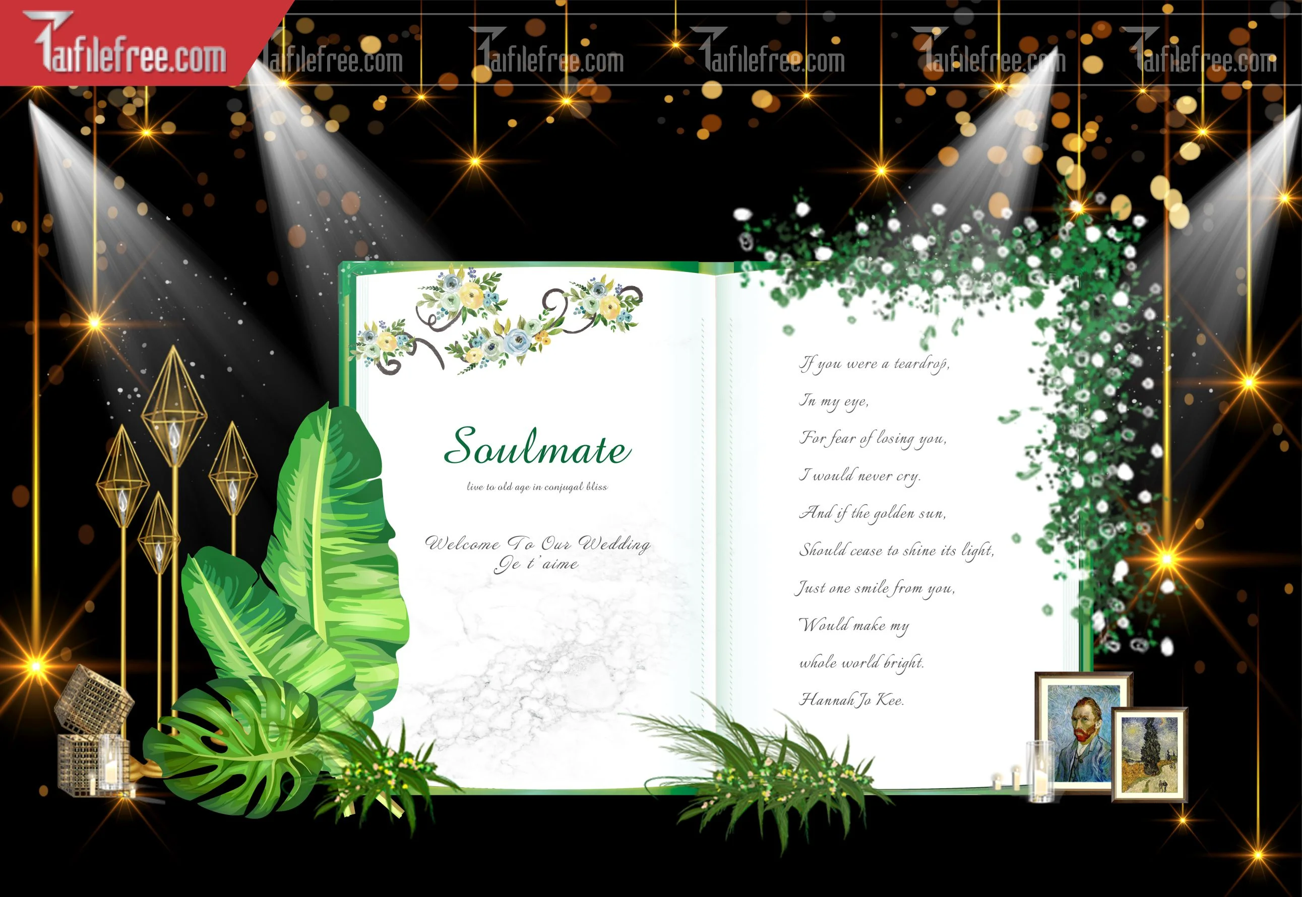 Mẫu Trang Trí Backdrop Đám Cưới Đẹp PDC75