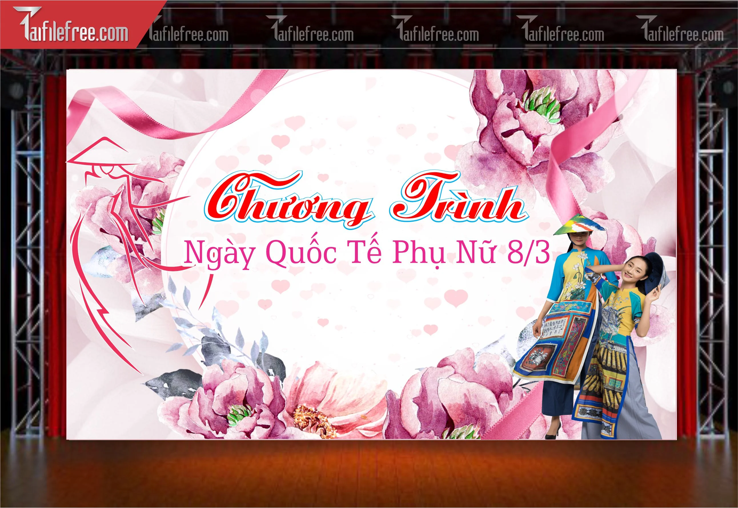 Background Ngày Quốc Tế Phụ Nữ 8/3_PN55
