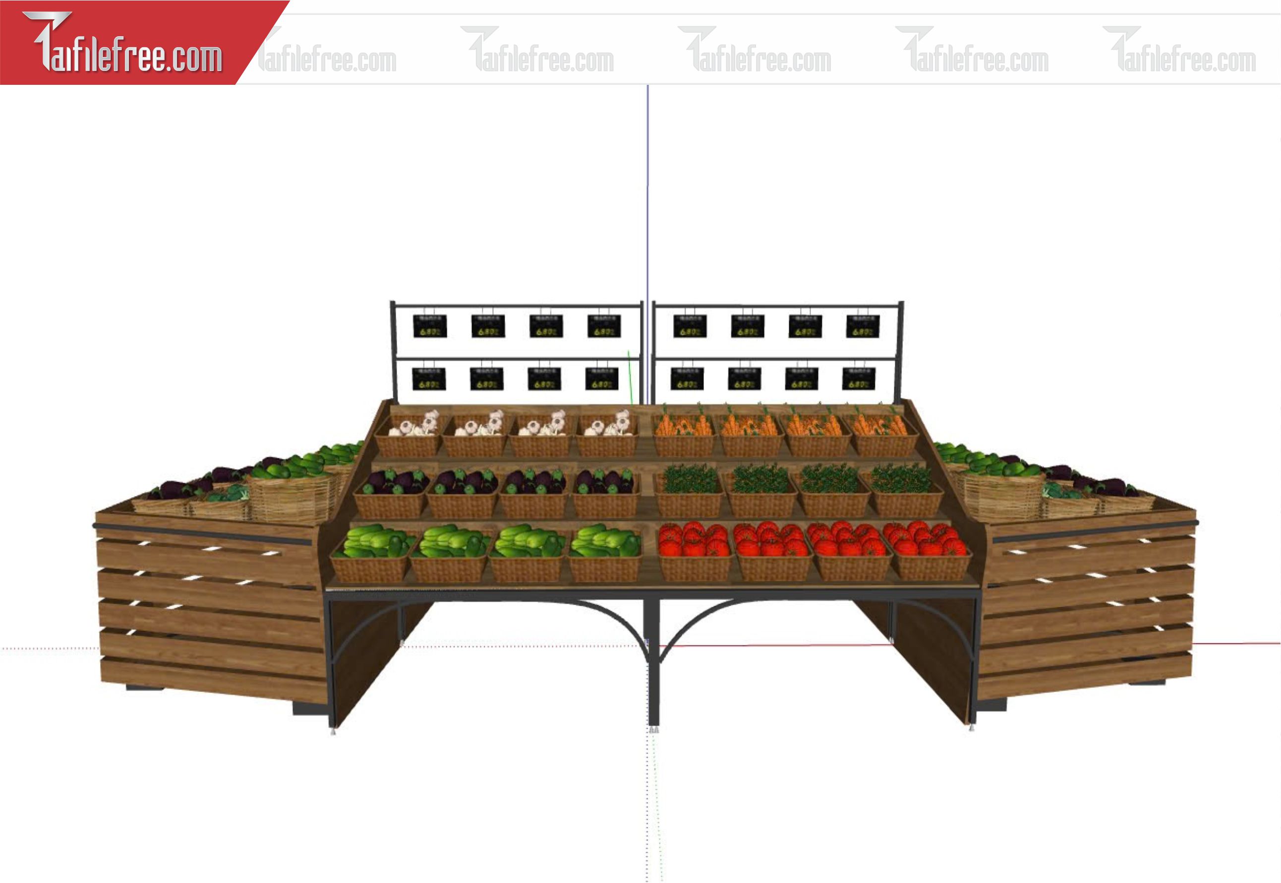 File 3D Sketchup Siêu Thị_SK450