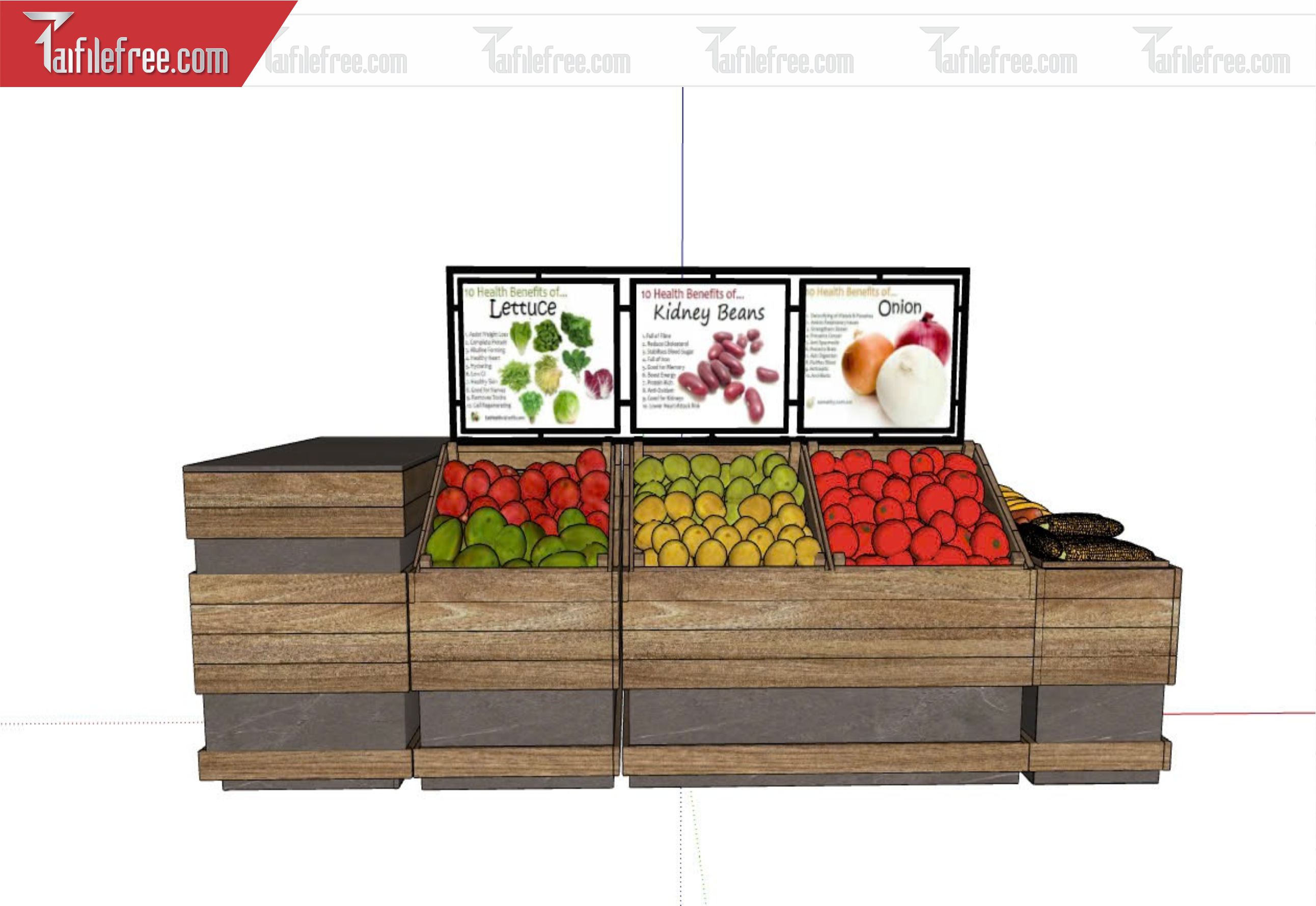 File 3D Sketchup Siêu Thị_SK453