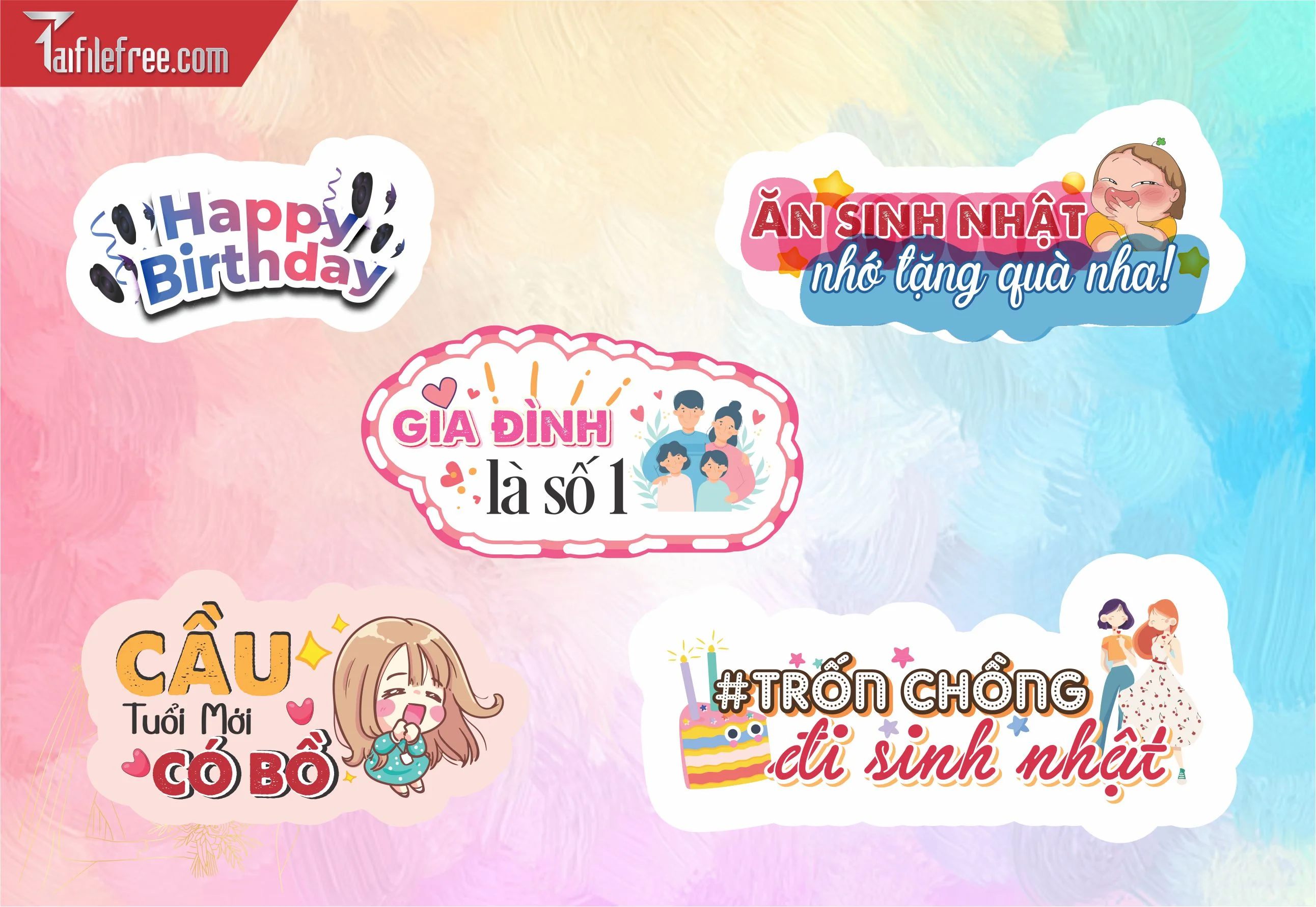 Hashtag Cầm Tay Sinh Nhật_SN05