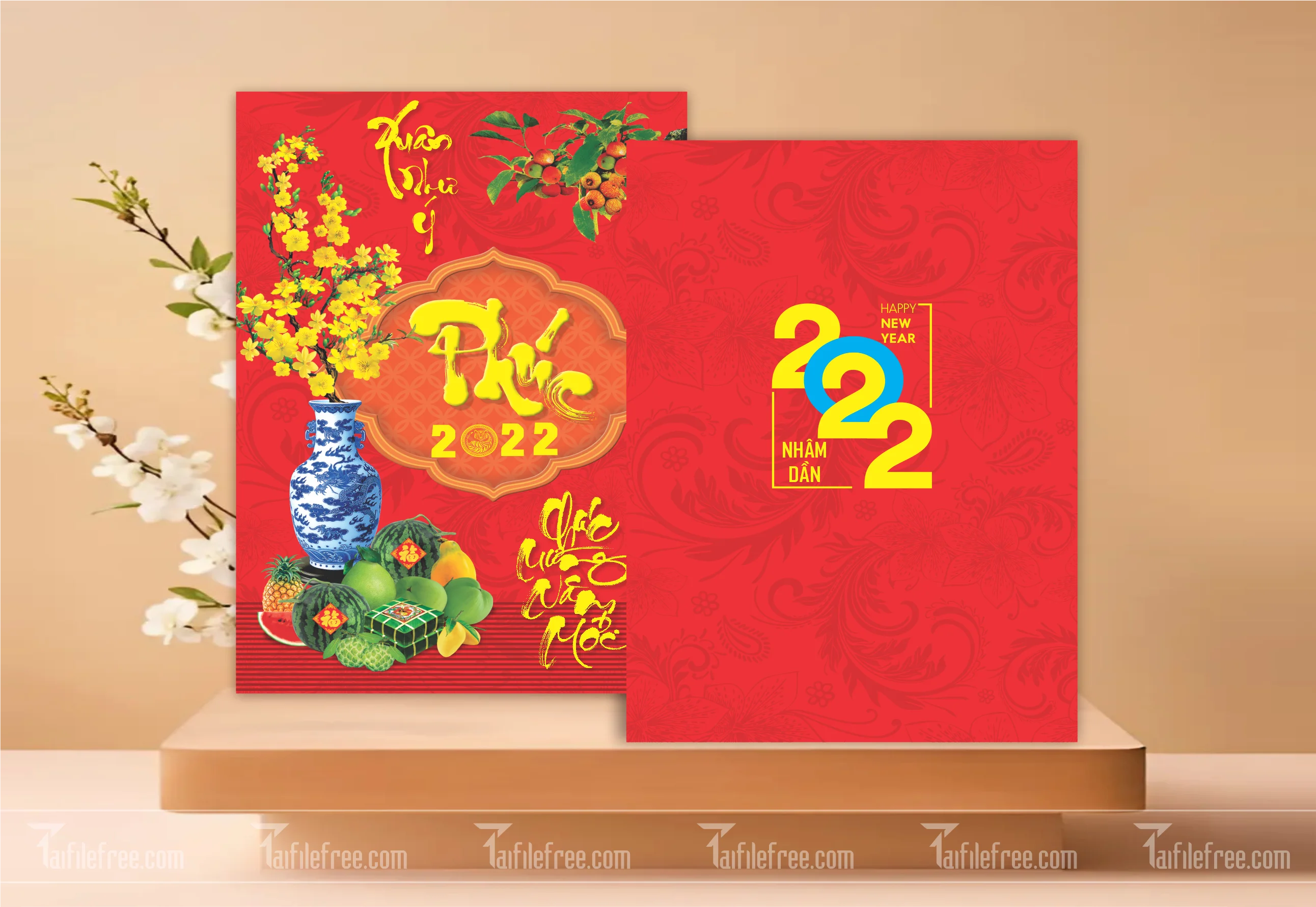 Mẫu Thiệp Chúc Tết, Thiệp Chúc Mừng Năm Mới_TCT19