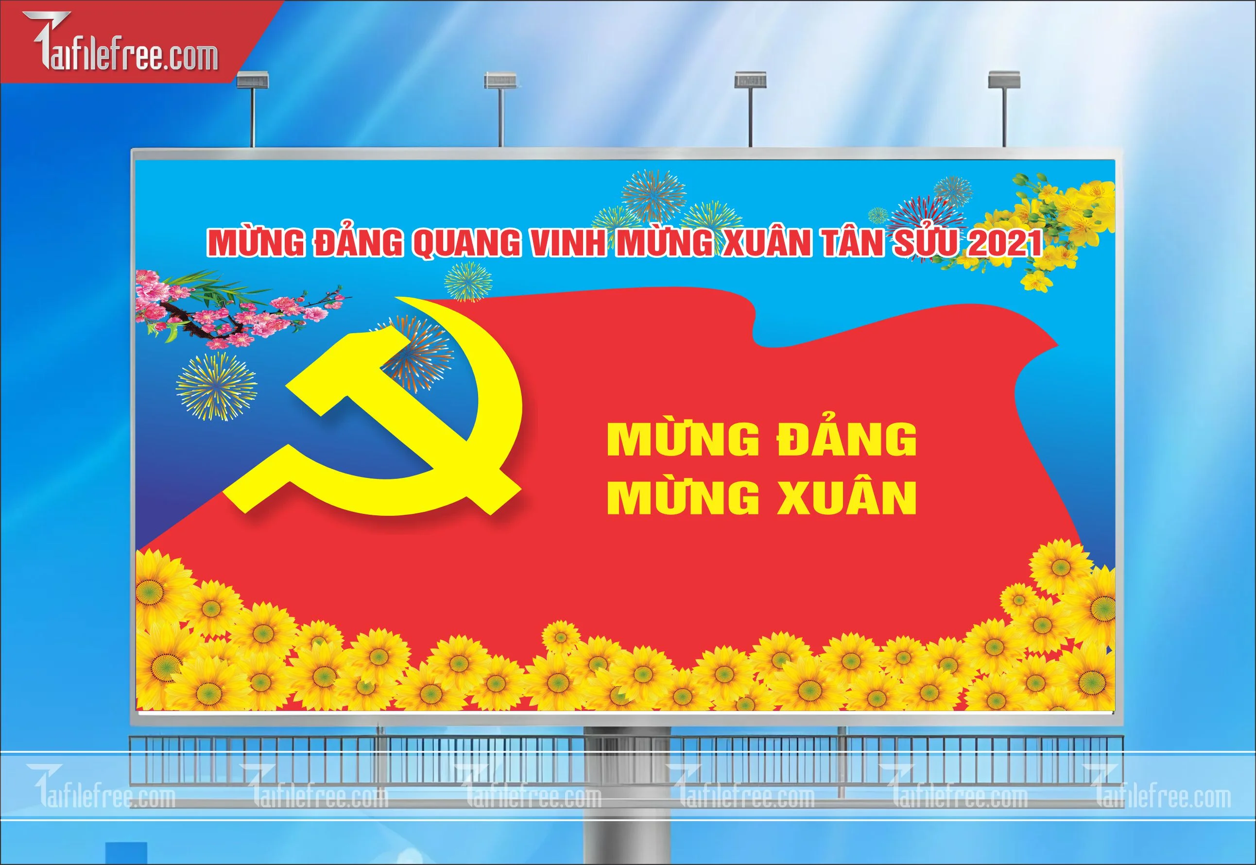TRANH CỔ ĐỘNG MỪNG ĐẢNG MỪNG XUÂN_TD01