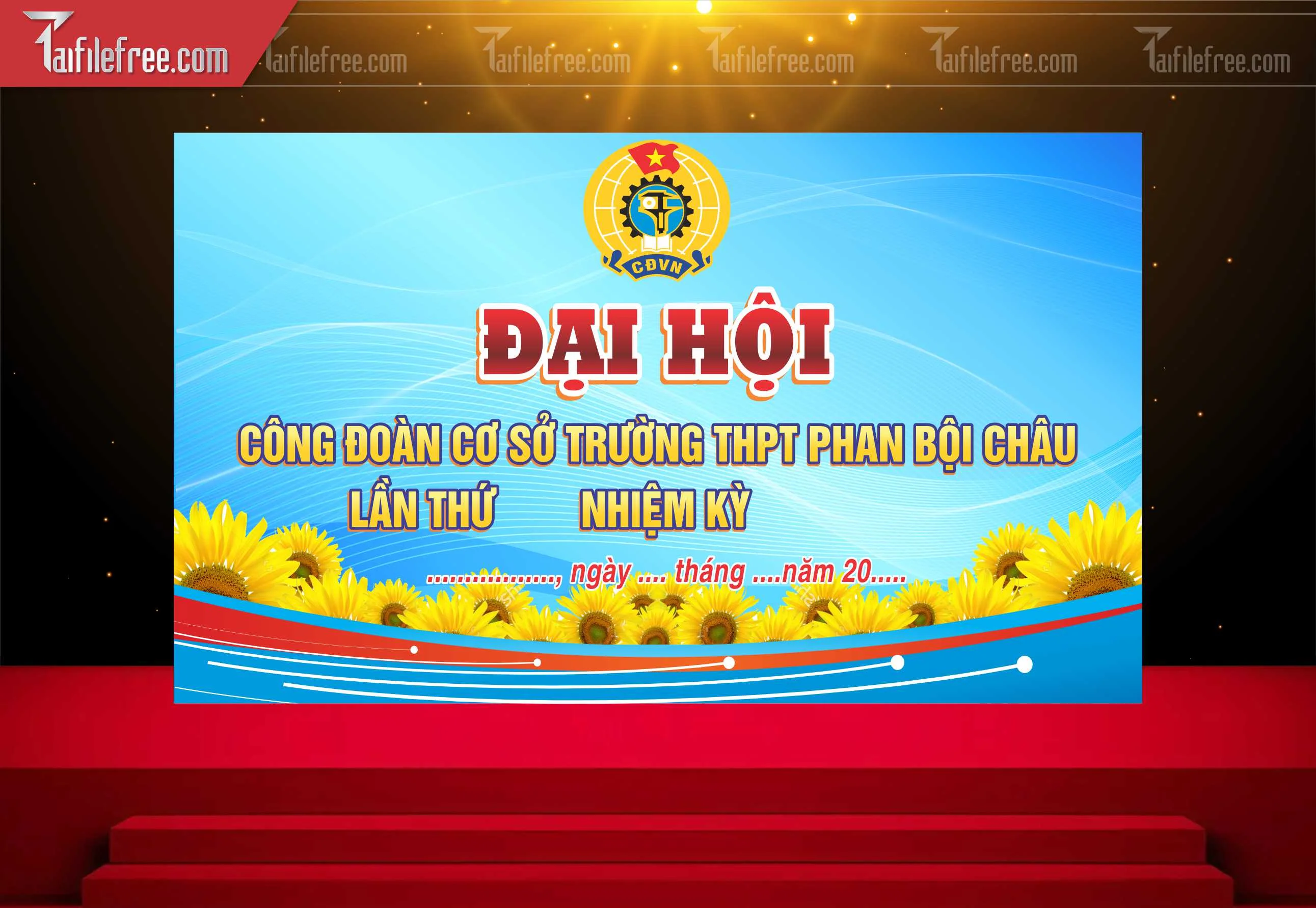Maket Đại Hội Công Đoàn_TD237