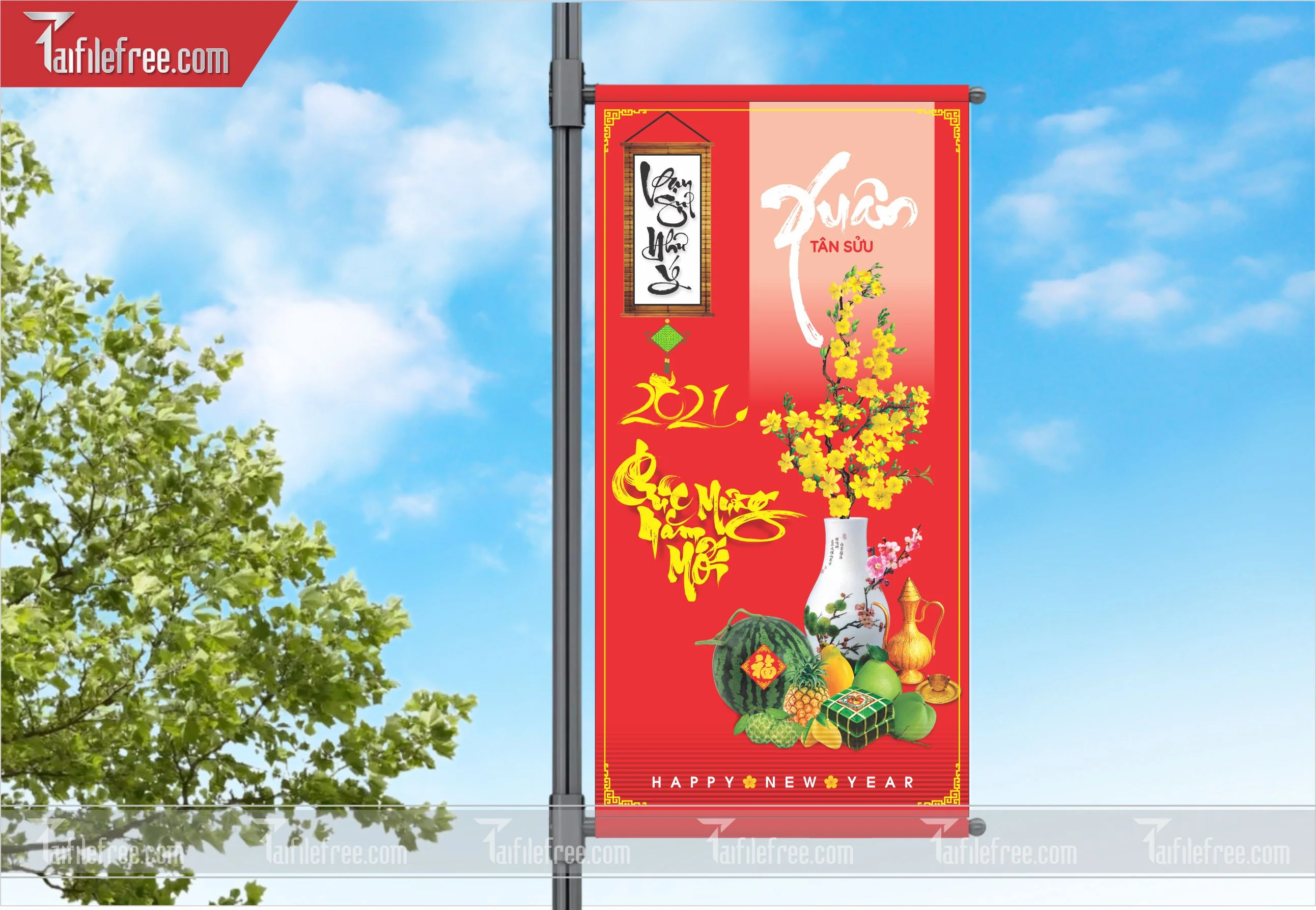 Phướn, Tranh Cổ Động Mừng Đảng Mừng Xuân, Kỷ Niệm Ngày Thành Lập Đảng Cộng sản Việt Nam_TD37