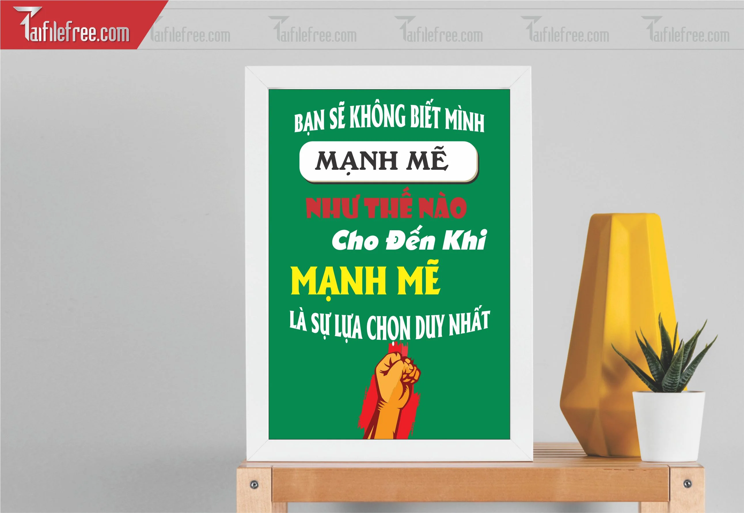 Tranh Động Lực Treo Tường TL135