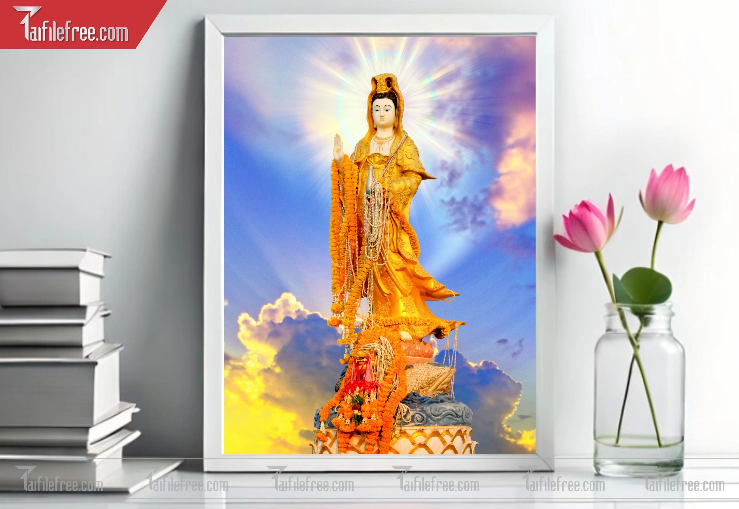 Tranh 3D Phật Giáo Đẹp_TQ15