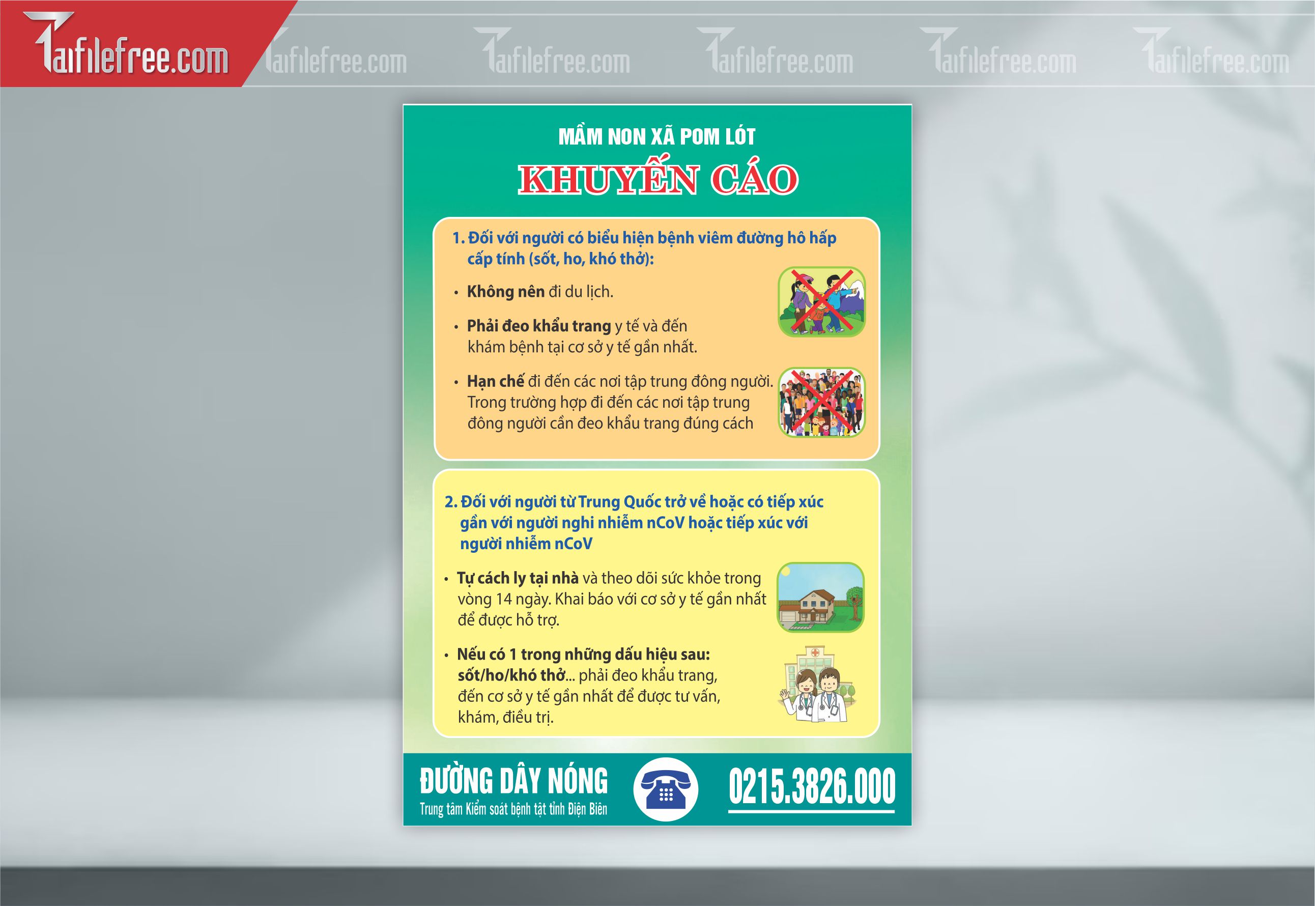 Mẫu Tờ Rơi Cách Phòng Covit_TR62