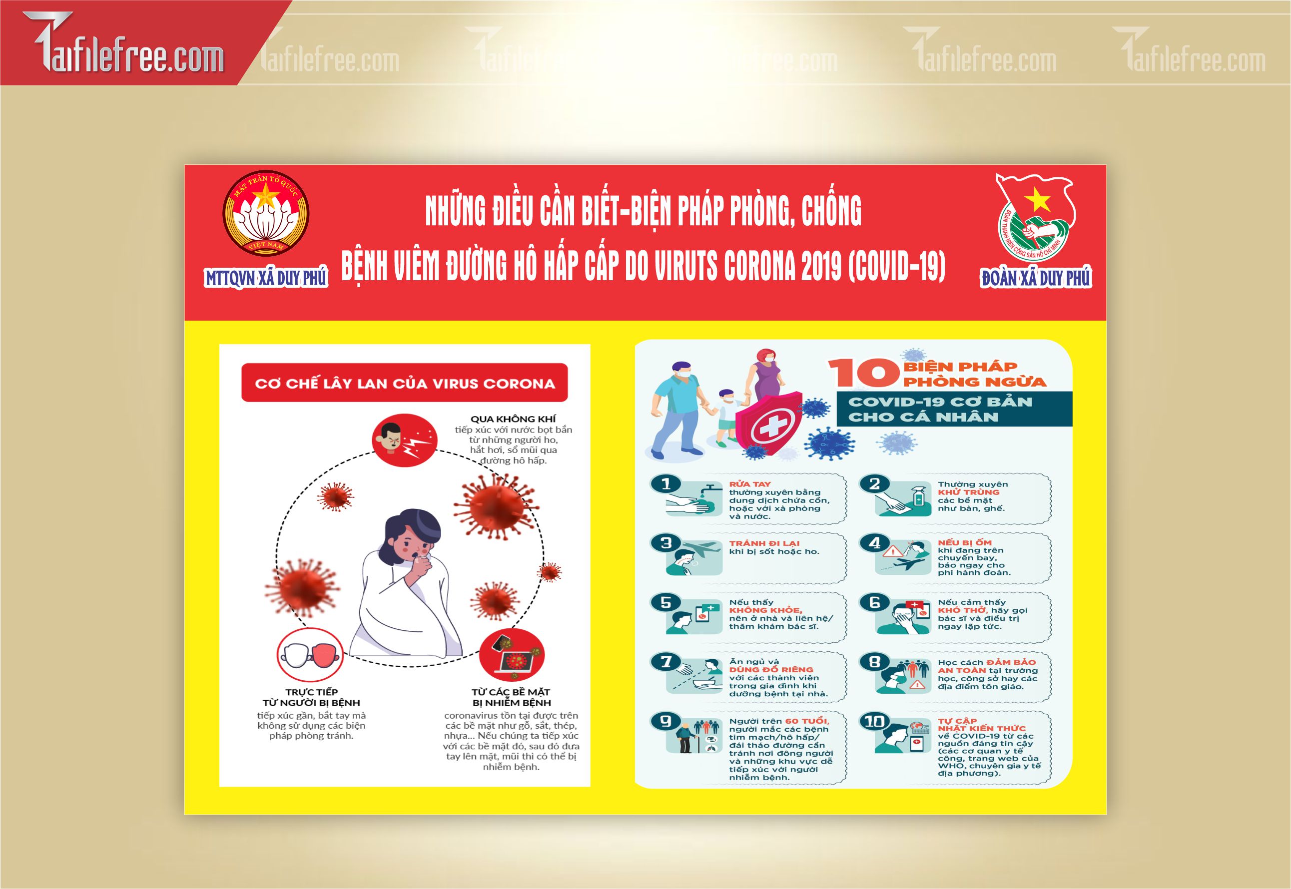 Mẫu Tờ Rơi Phòng Chống Virus Corona_TR72
