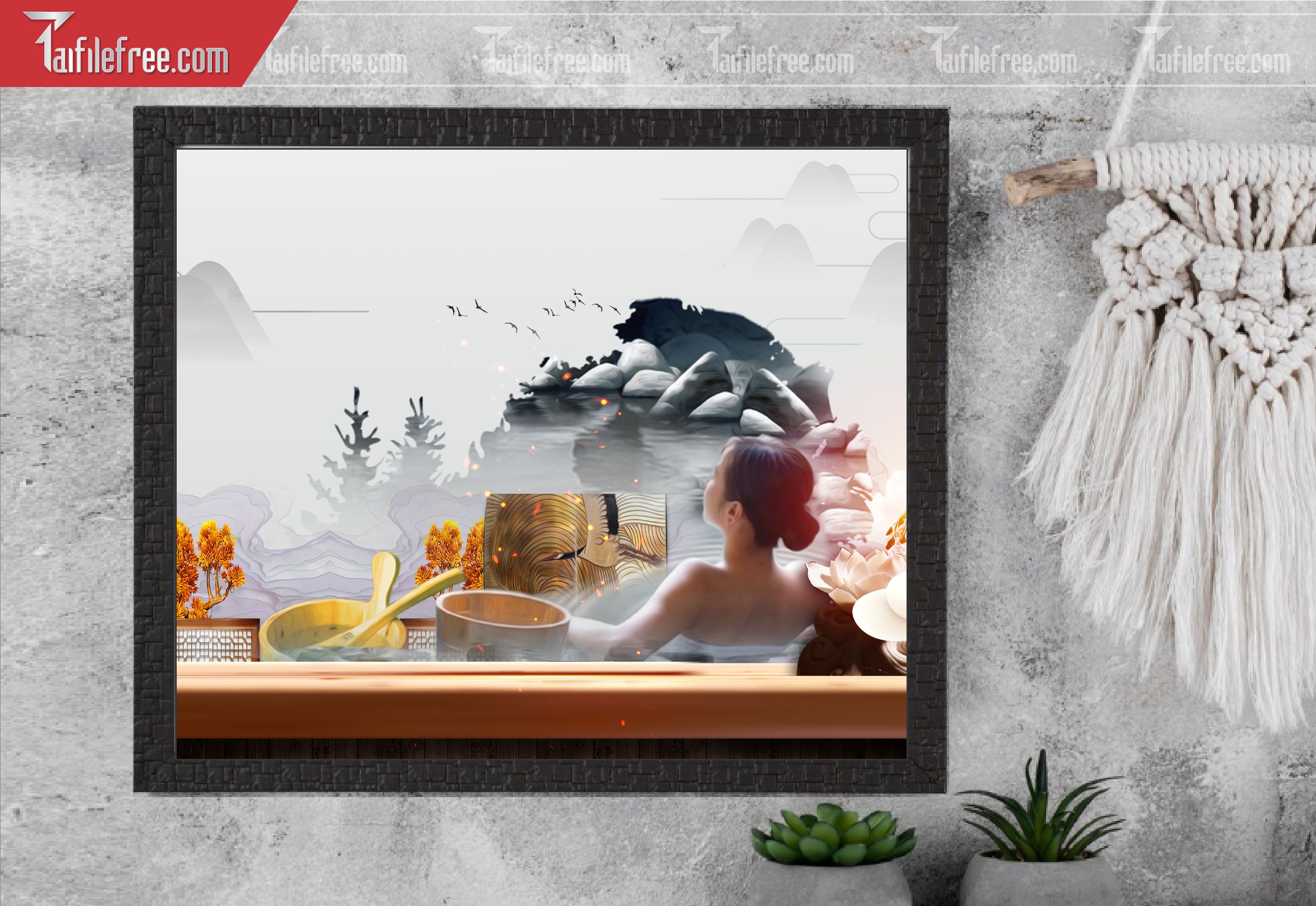 Tranh Trang Trí Spa _TS113