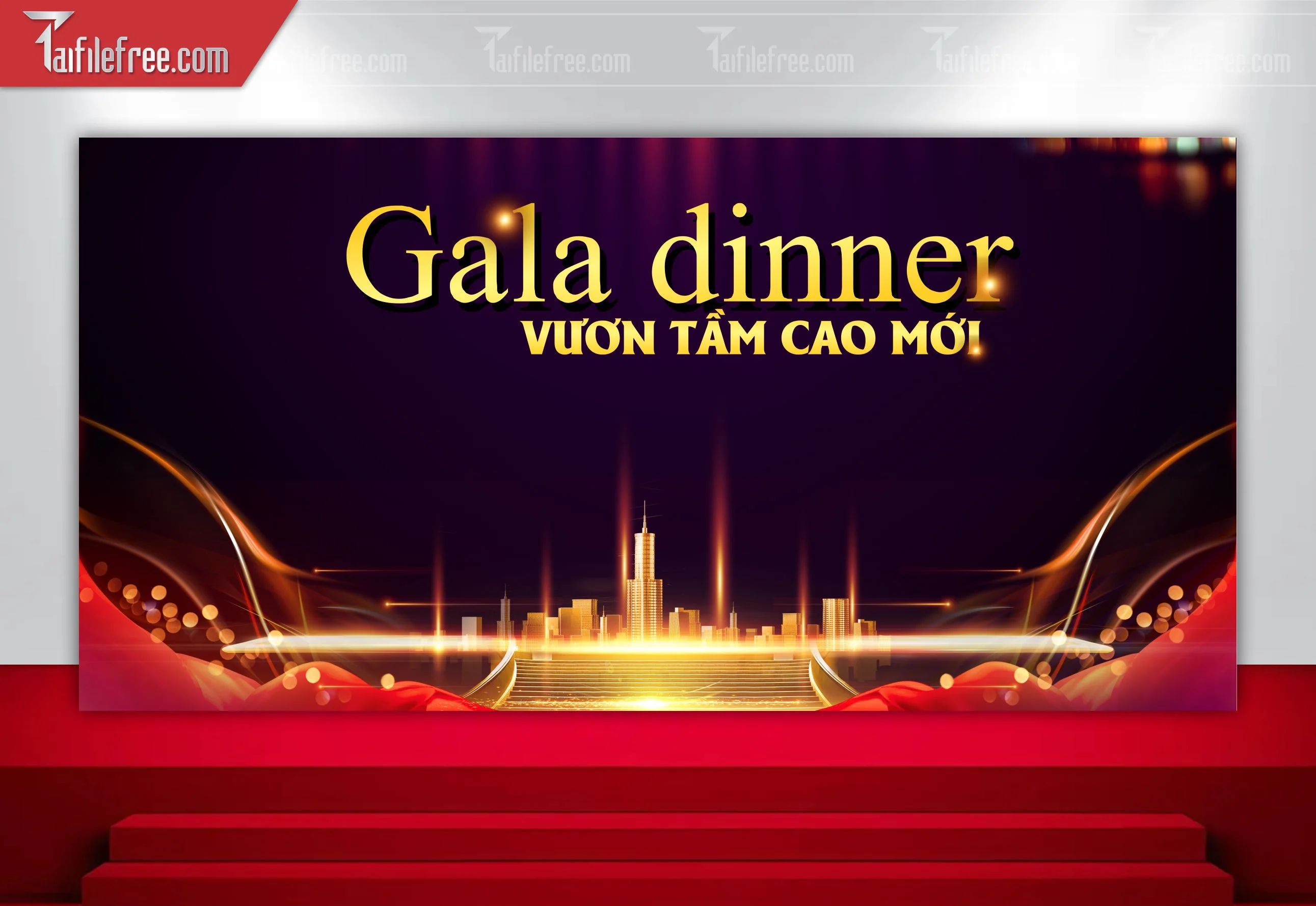 Backdrop Gala Dinner Đẹp  Và Chuyên Nghiệp_TT74