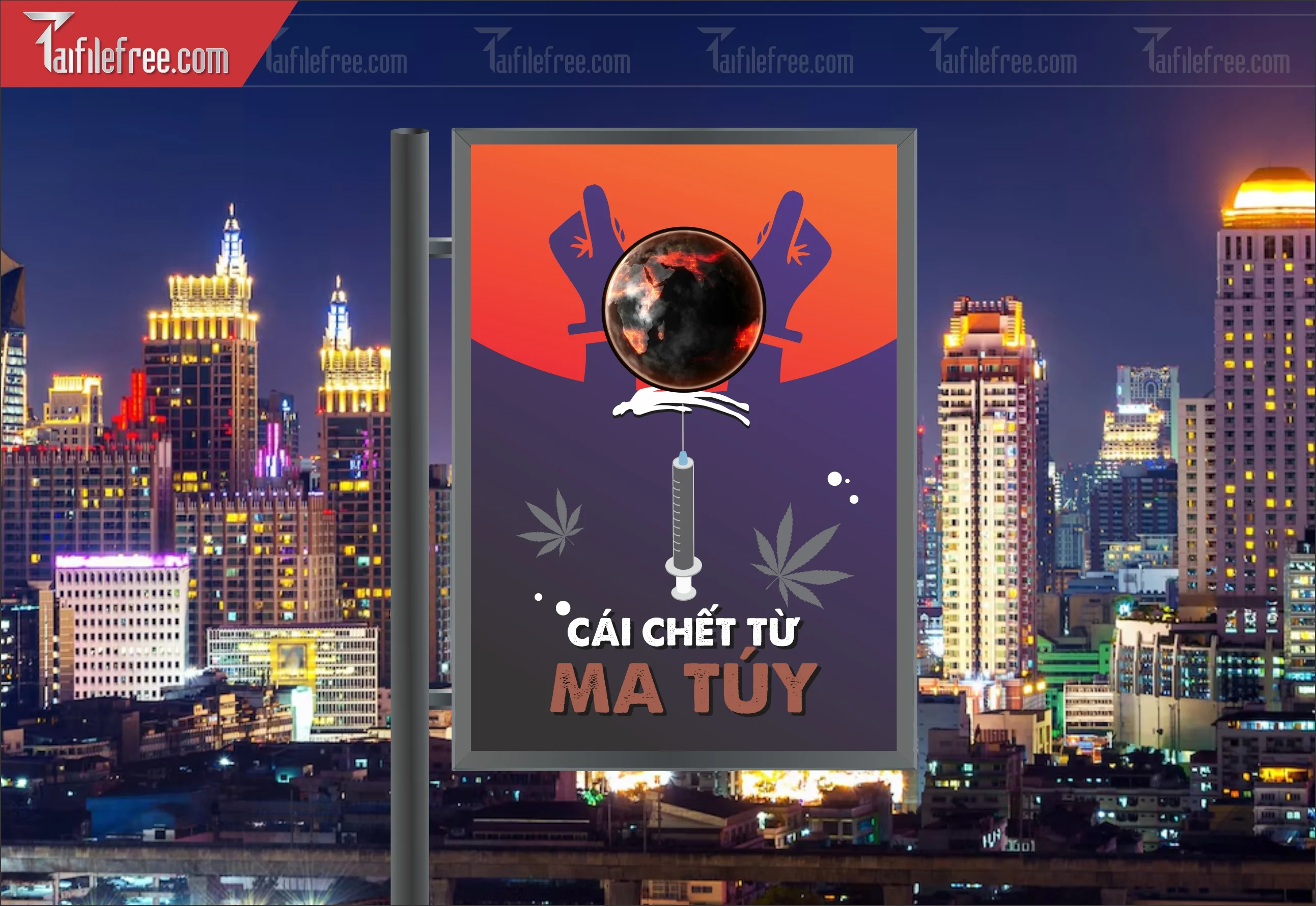 Banner Tuyên Truyền Phòng Chống Tệ Nạn Xã Hội TTH27