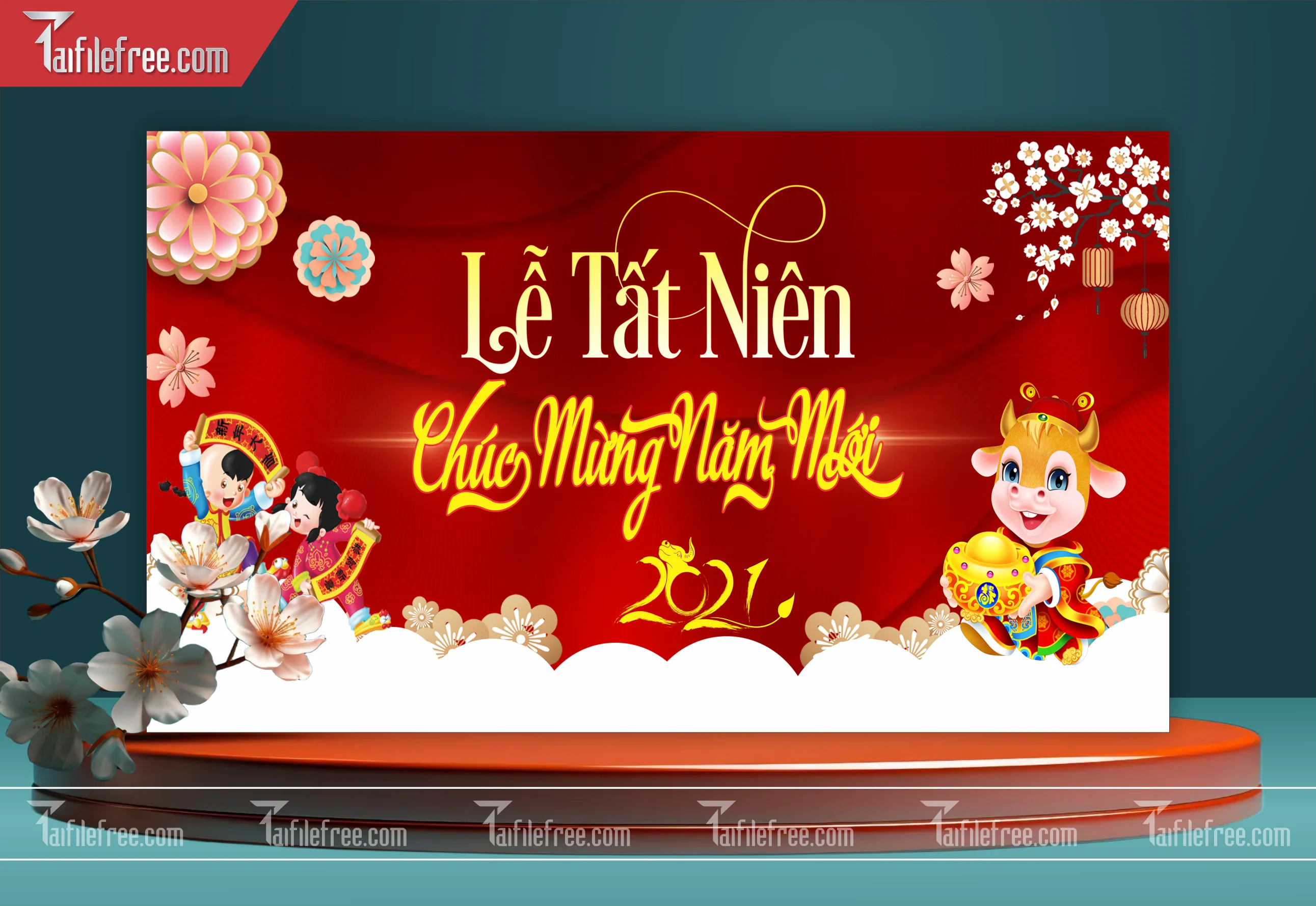 Background, Phông Nền Tất Niên Tết Nguyên Đán Đẹp PT27