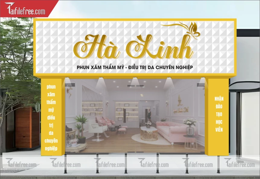 Biển Quảng Cáo, Bảng Hiệu Spa_BH374