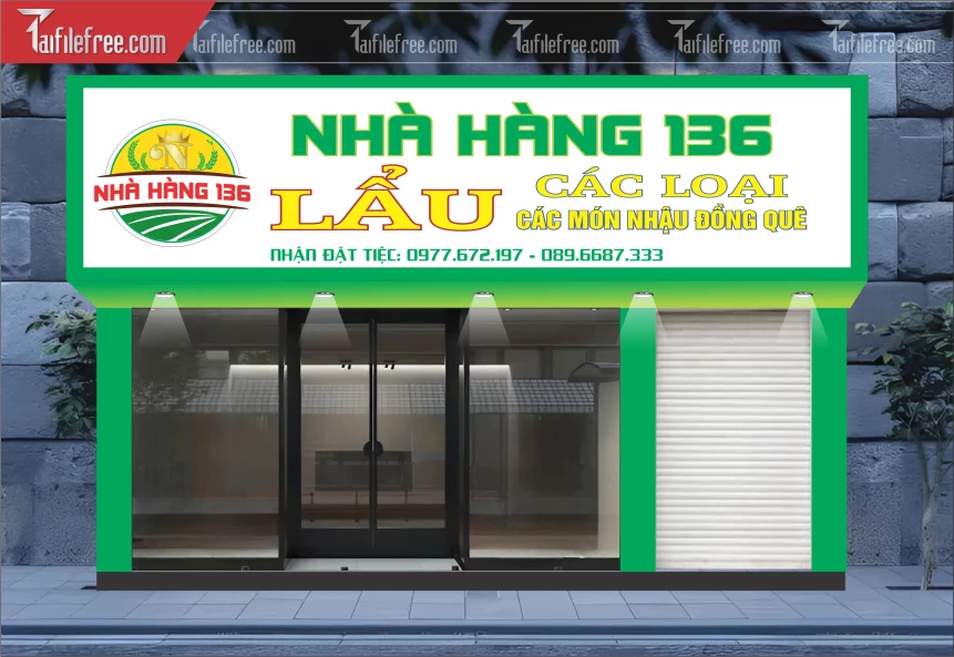Biển Quảng Cáo, Bảng Hiệu Nhà Hàng_BH379