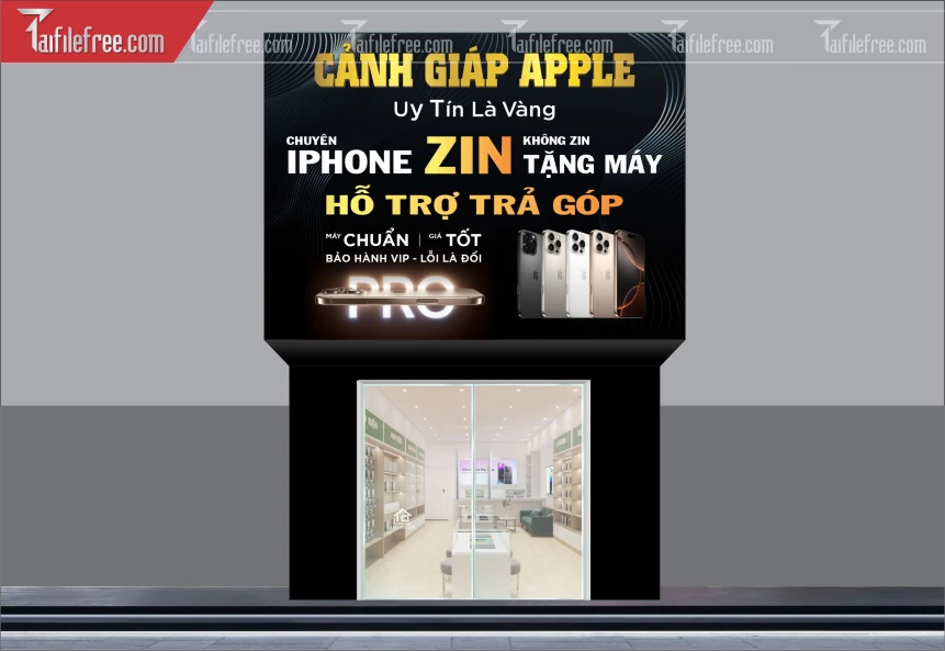 Biển Quảng Cáo, Bảng Hiệu Tiệm Điện Thoại_BH409