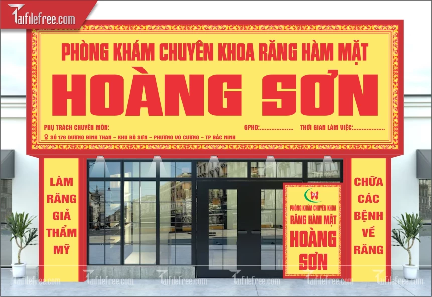 Biển Quảng Cáo, Bảng Hiệu Phòng Khám Nha Khoa_BH410
