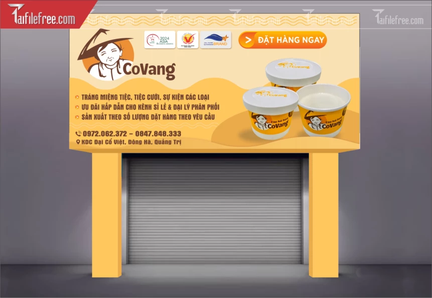 Biển Quảng Cáo, Bảng Hiệu Cô Vang_BH425